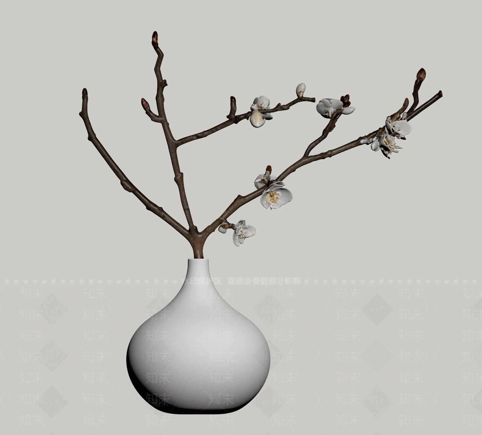 花艺SU模型下载【ID:1204501640】