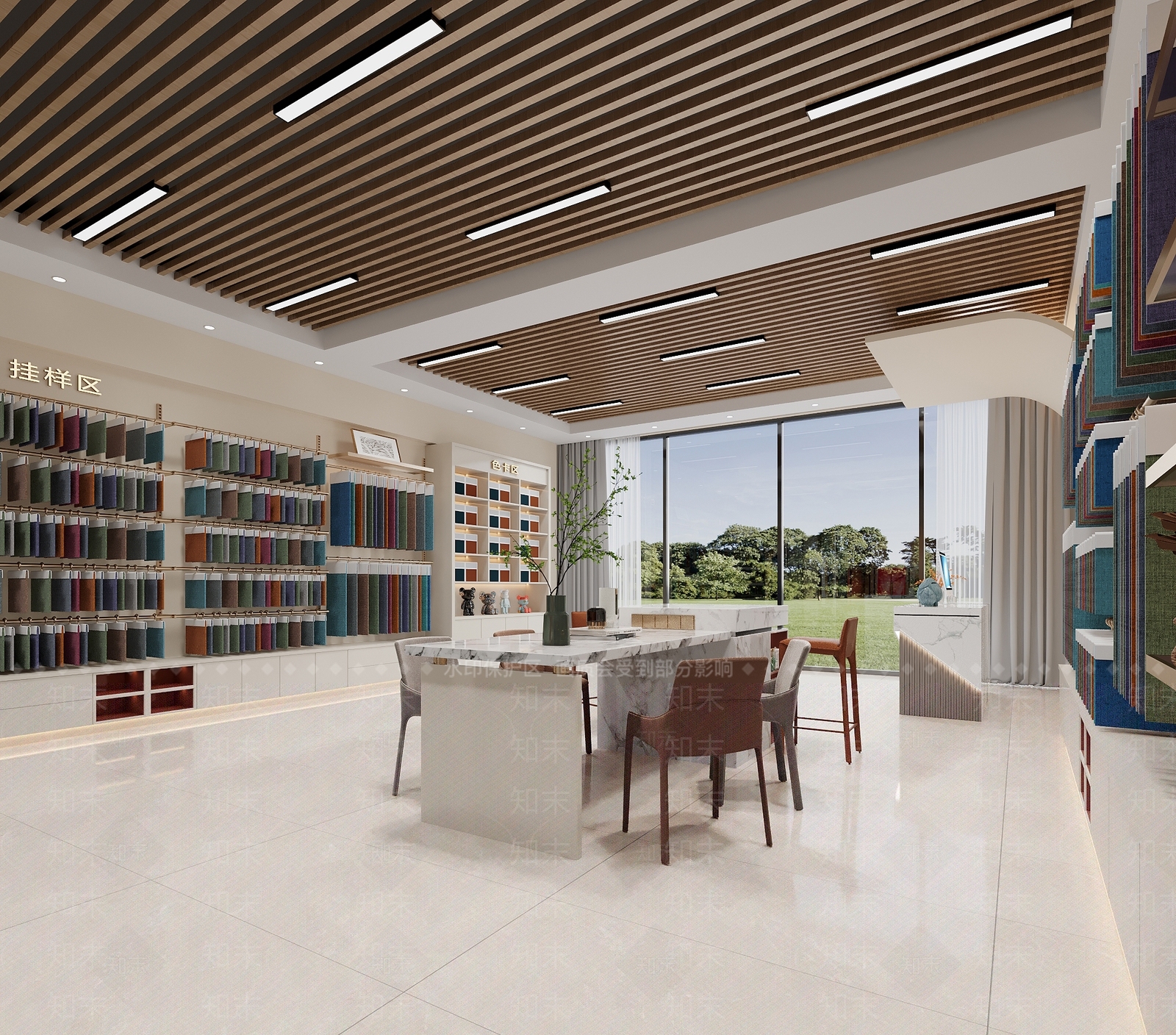 现代简约服装店3D模型下载【ID:1204503702】