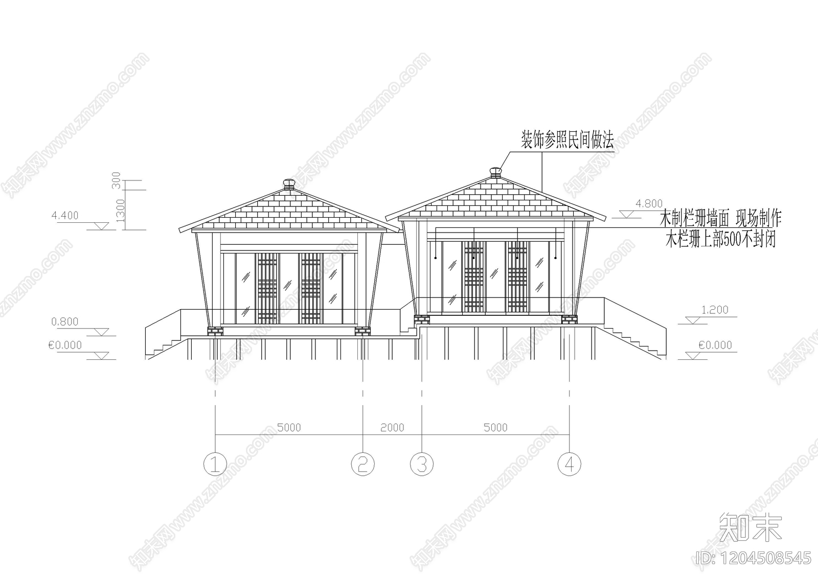 现代公厕cad施工图下载【ID:1204508545】