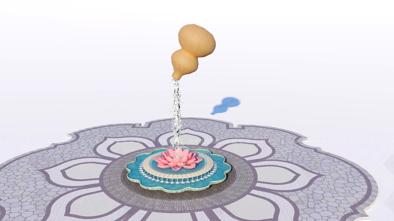 中式其他景观小品SU模型下载【ID:1204508770】