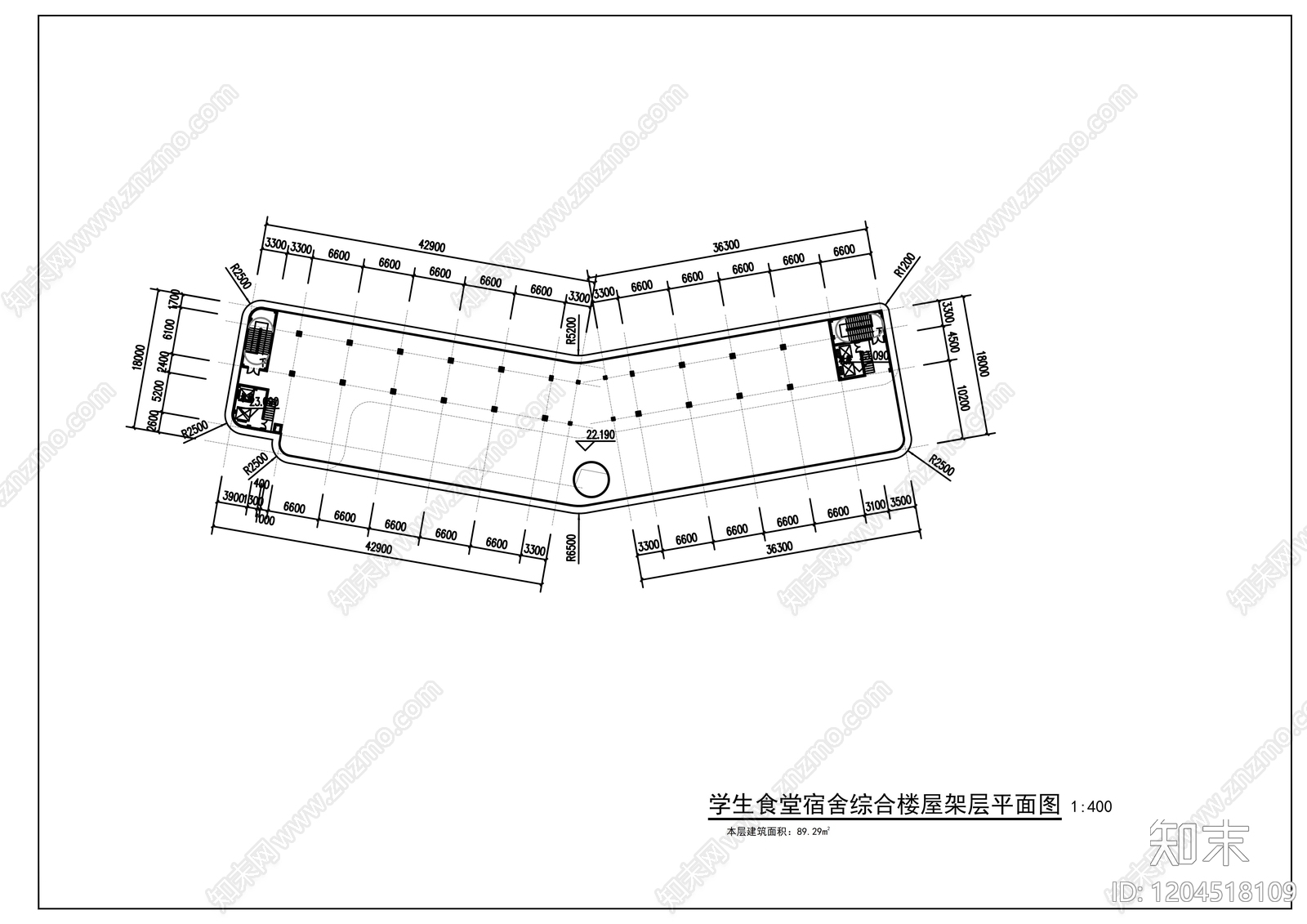 现代其他公共建筑cad施工图下载【ID:1204518109】