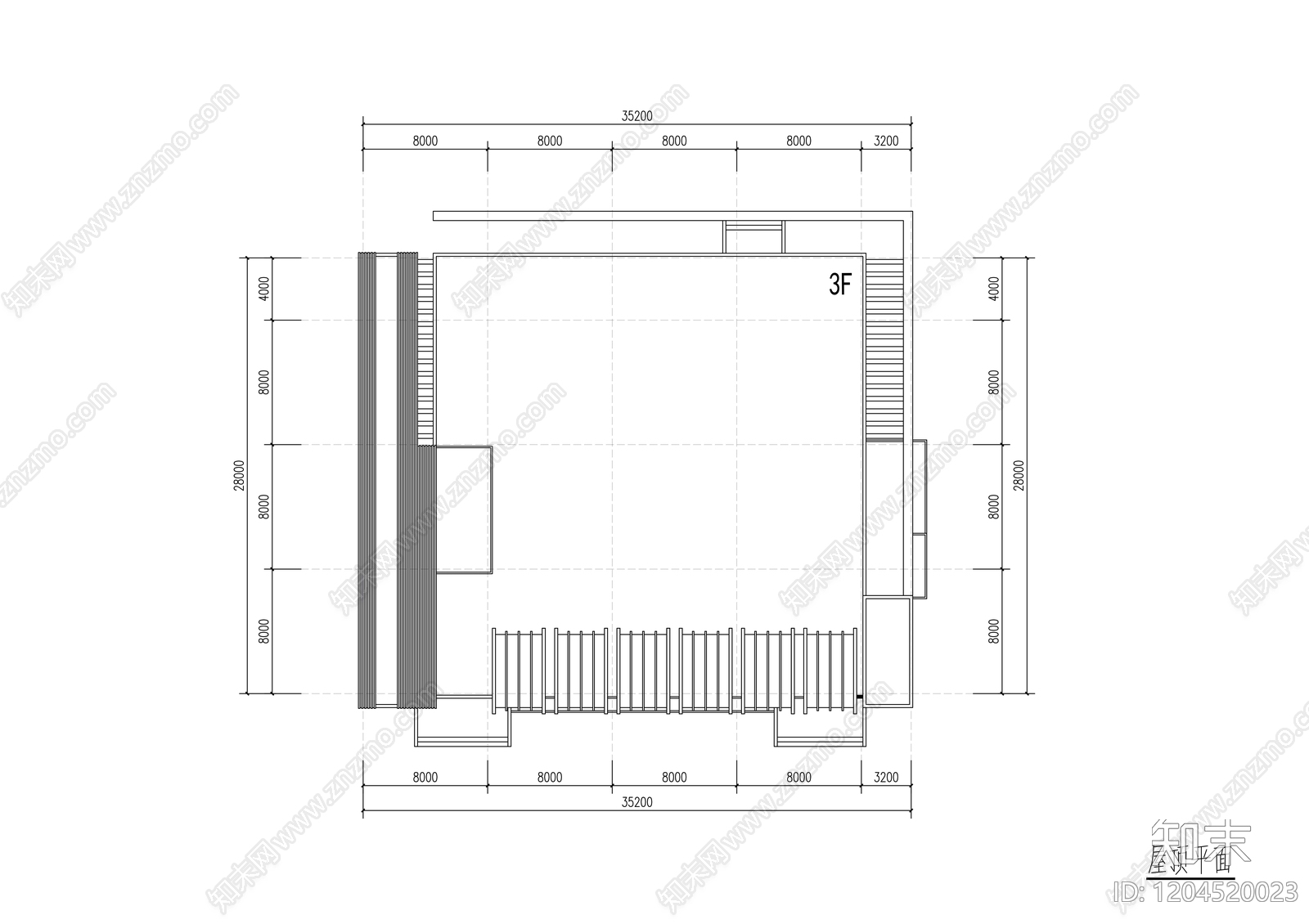 现代其他公共建筑cad施工图下载【ID:1204520023】