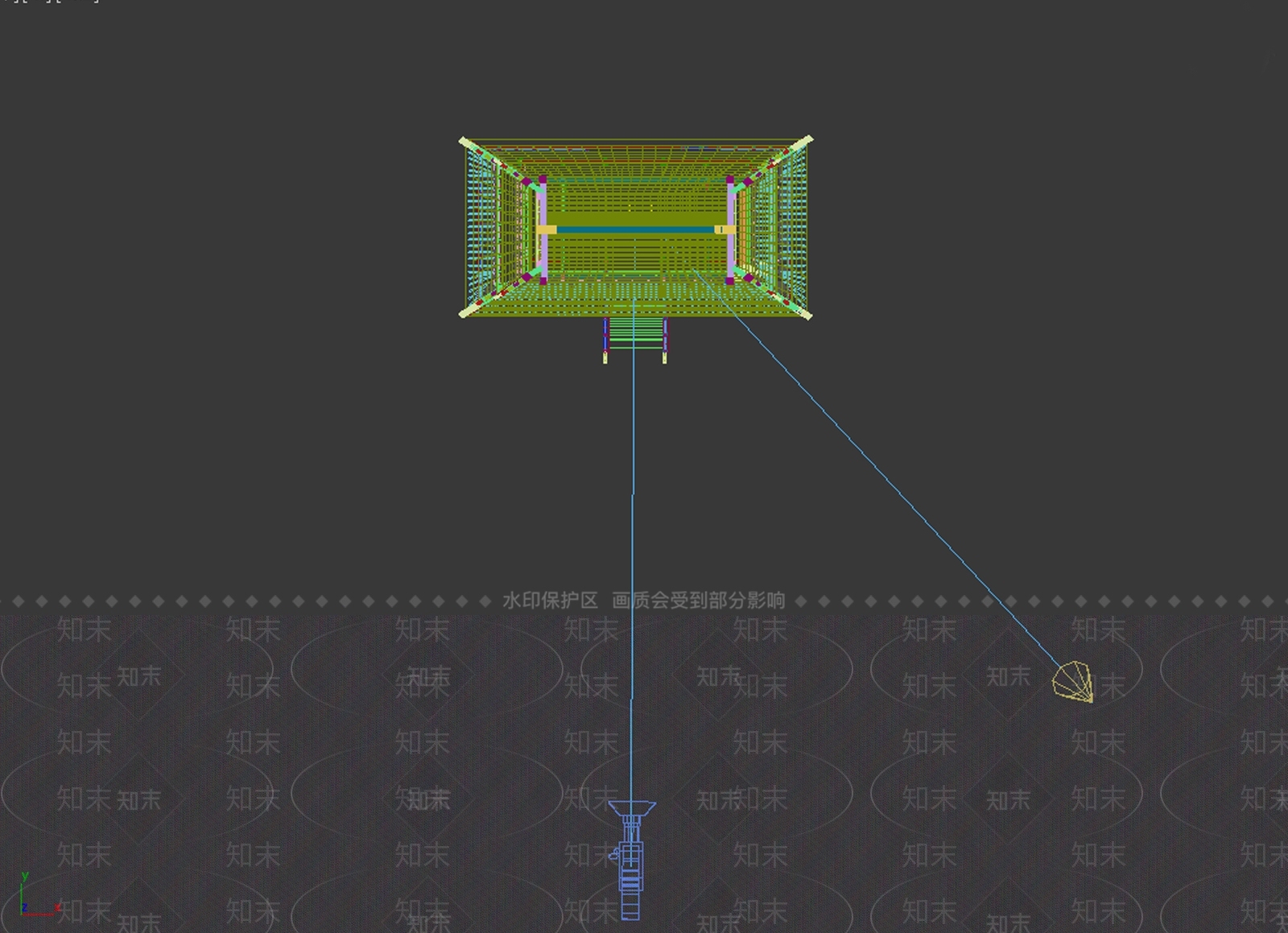 中式复古古建3D模型下载【ID:1204521619】