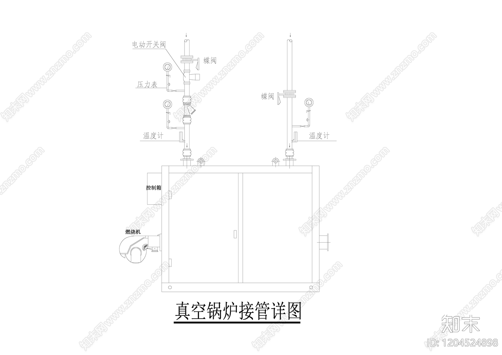 暖通节点cad施工图下载【ID:1204524898】