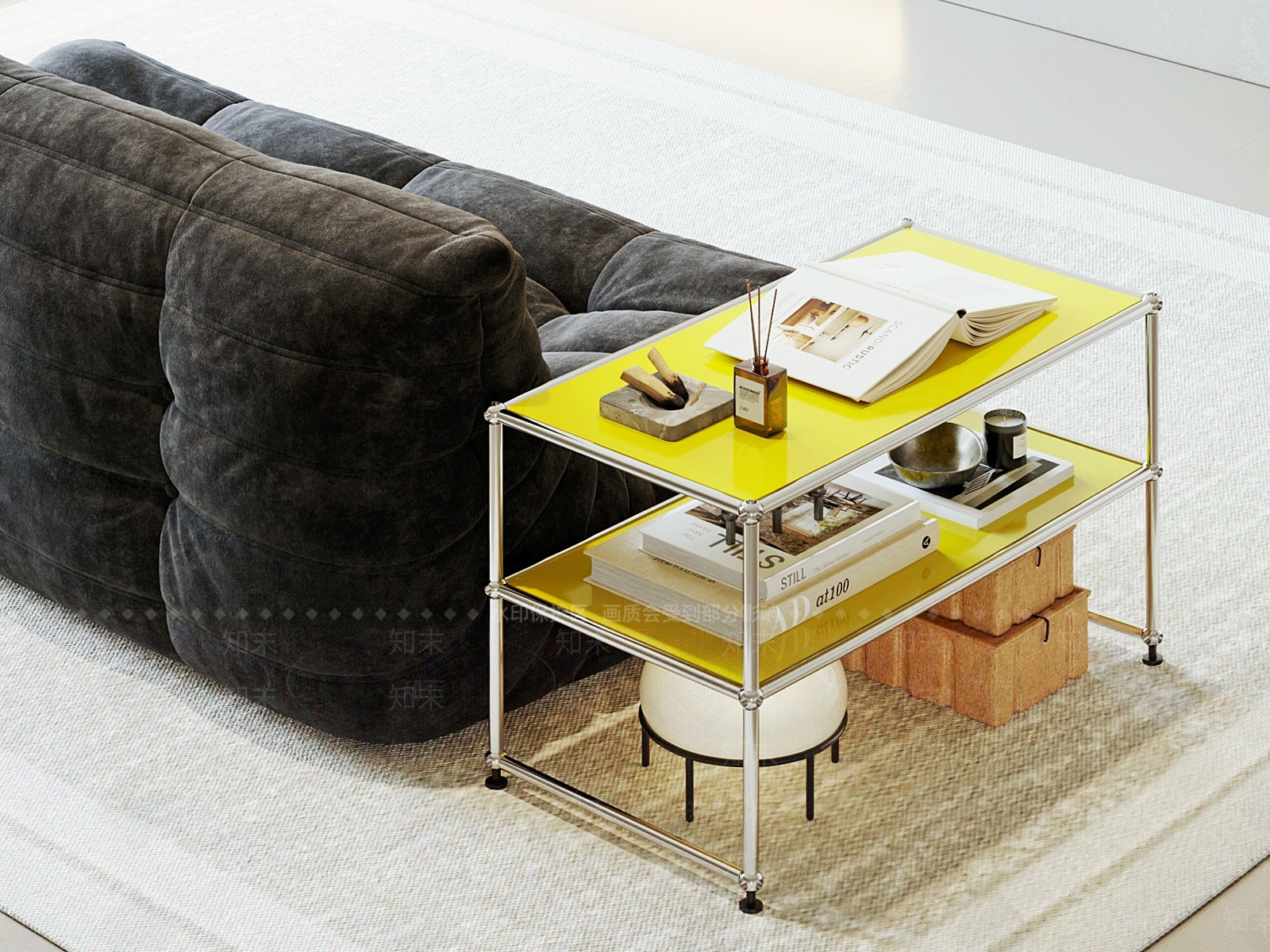 现代中古边几SU模型下载【ID:1204544811】