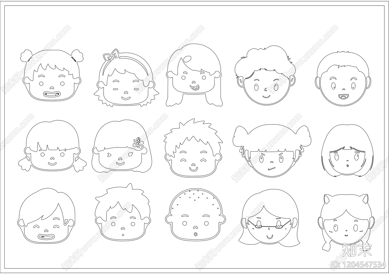 现代动物施工图下载【ID:1204547534】