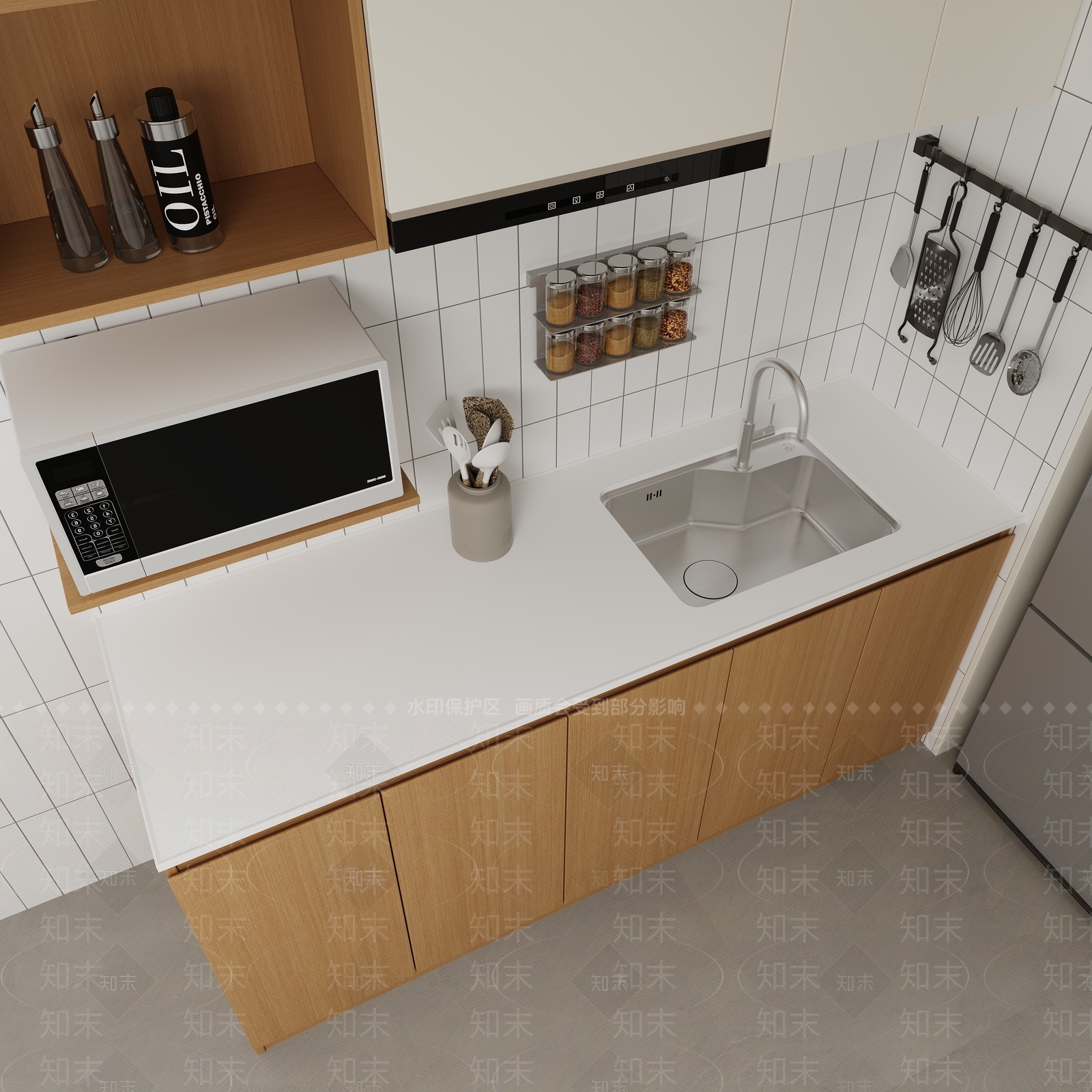 橱柜3D模型下载【ID:1204548866】