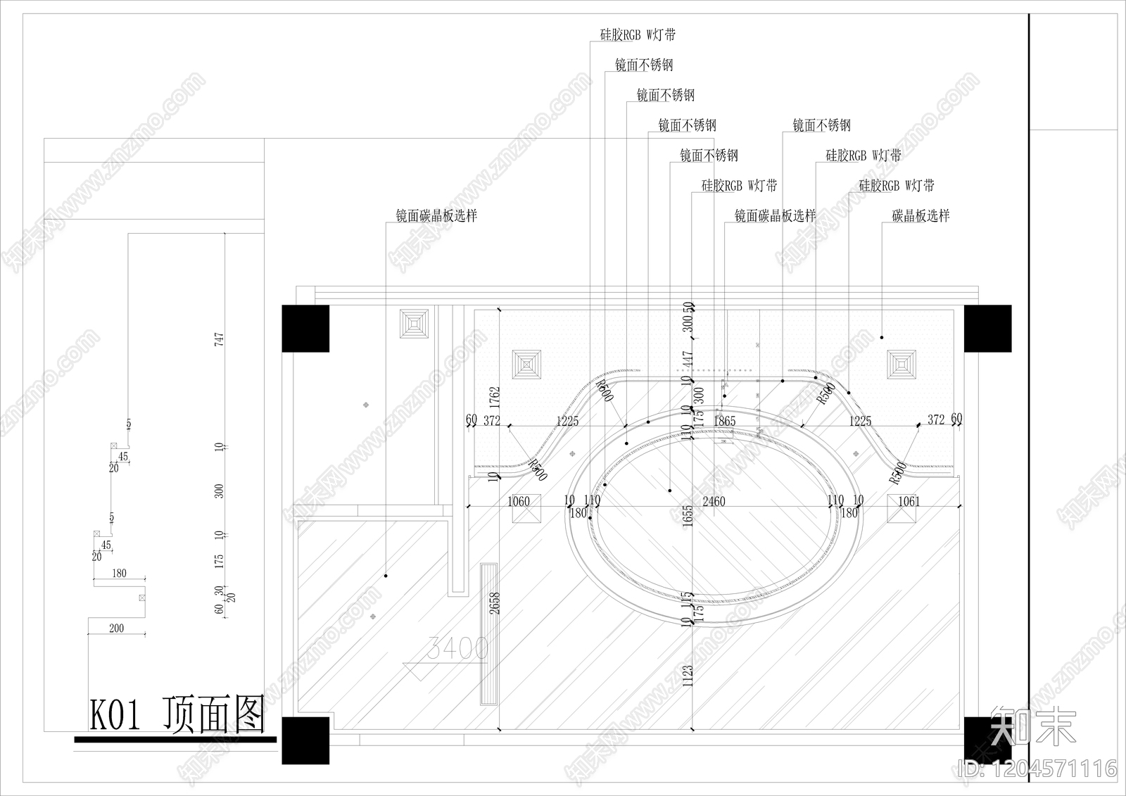 现代KTVcad施工图下载【ID:1204571116】
