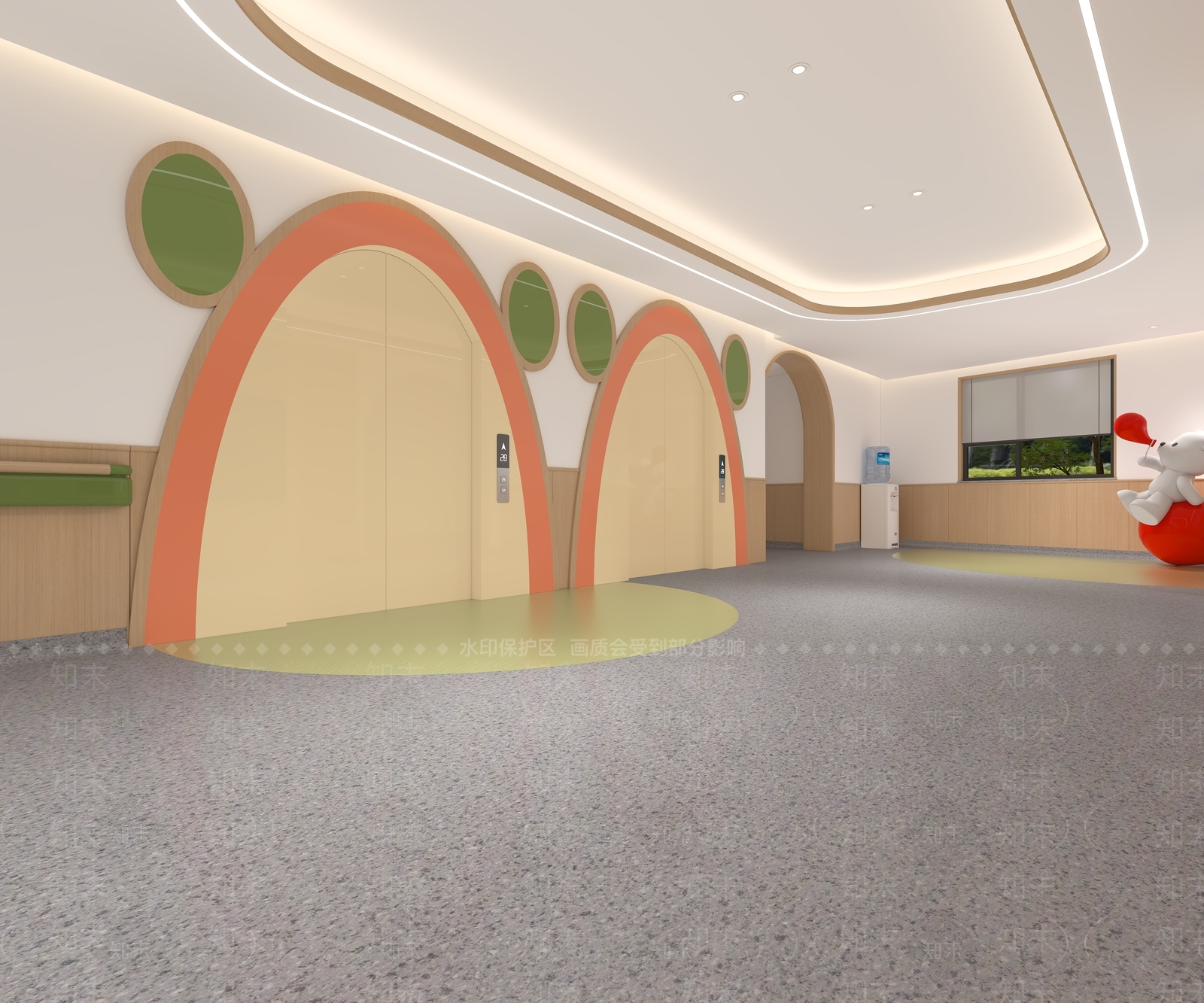 现代医院3D模型下载【ID:1204576639】
