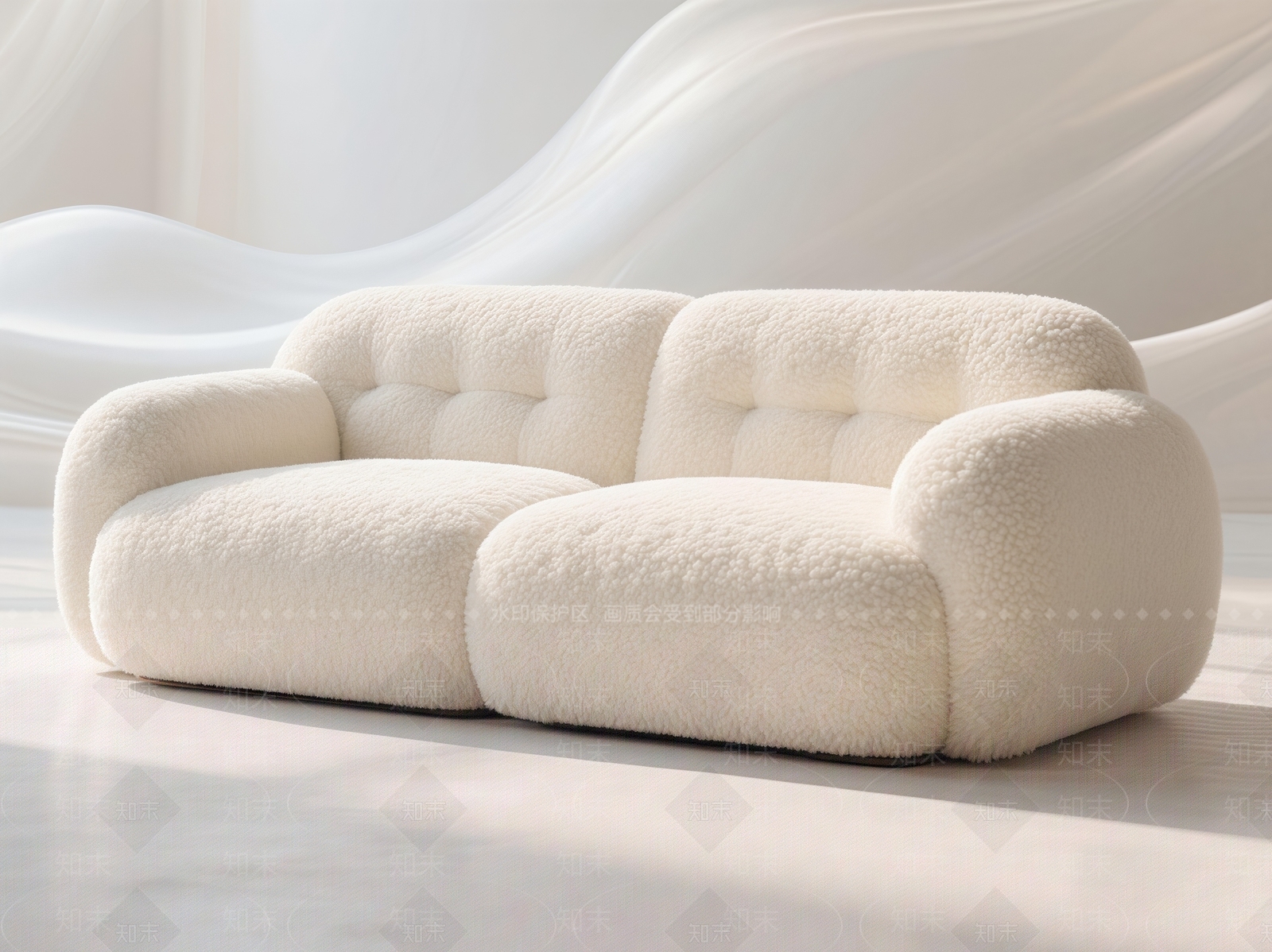 双人沙发3D模型下载【ID:1204579700】