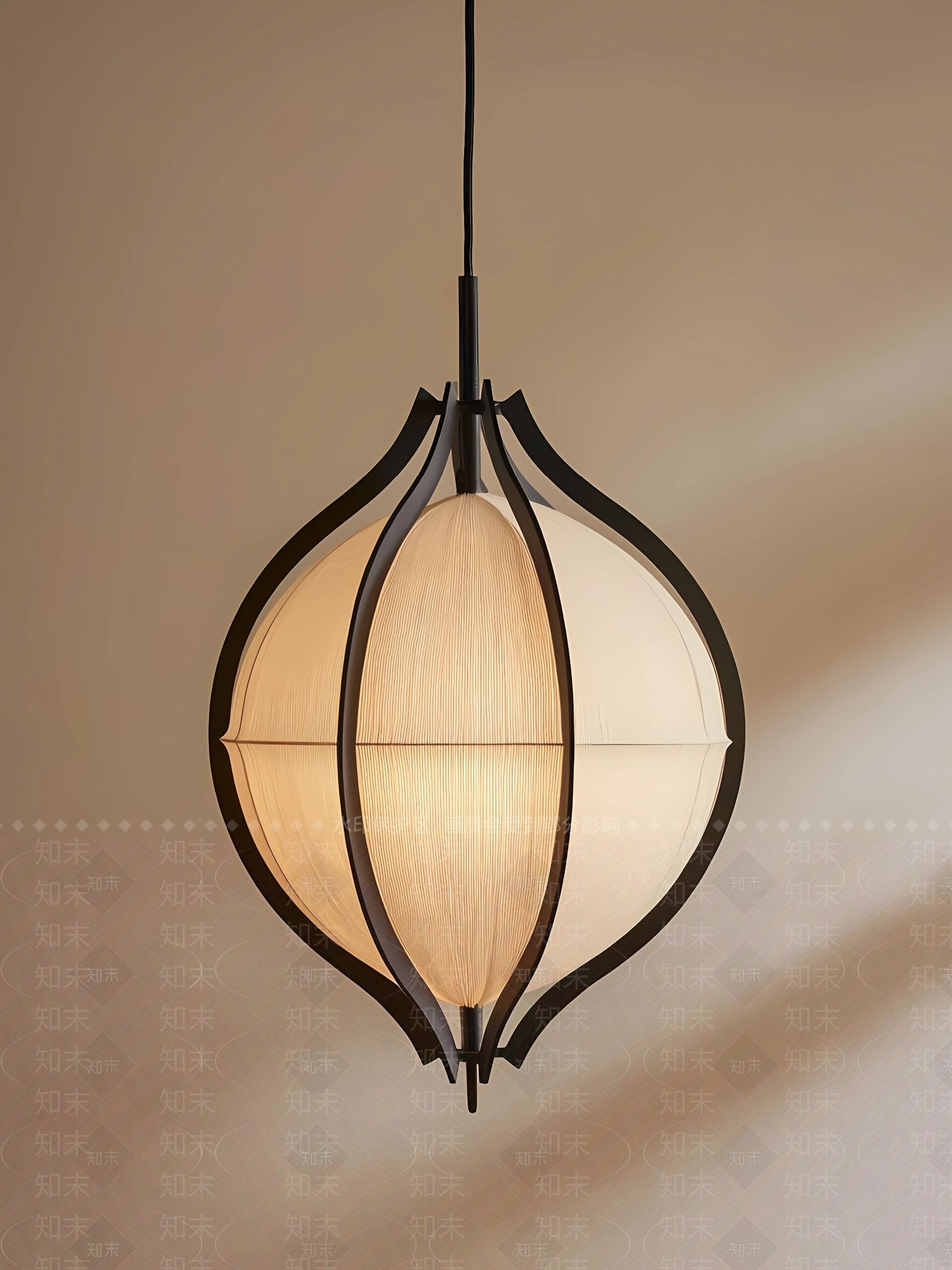 新中式中式吊灯SU模型下载【ID:1204579976】