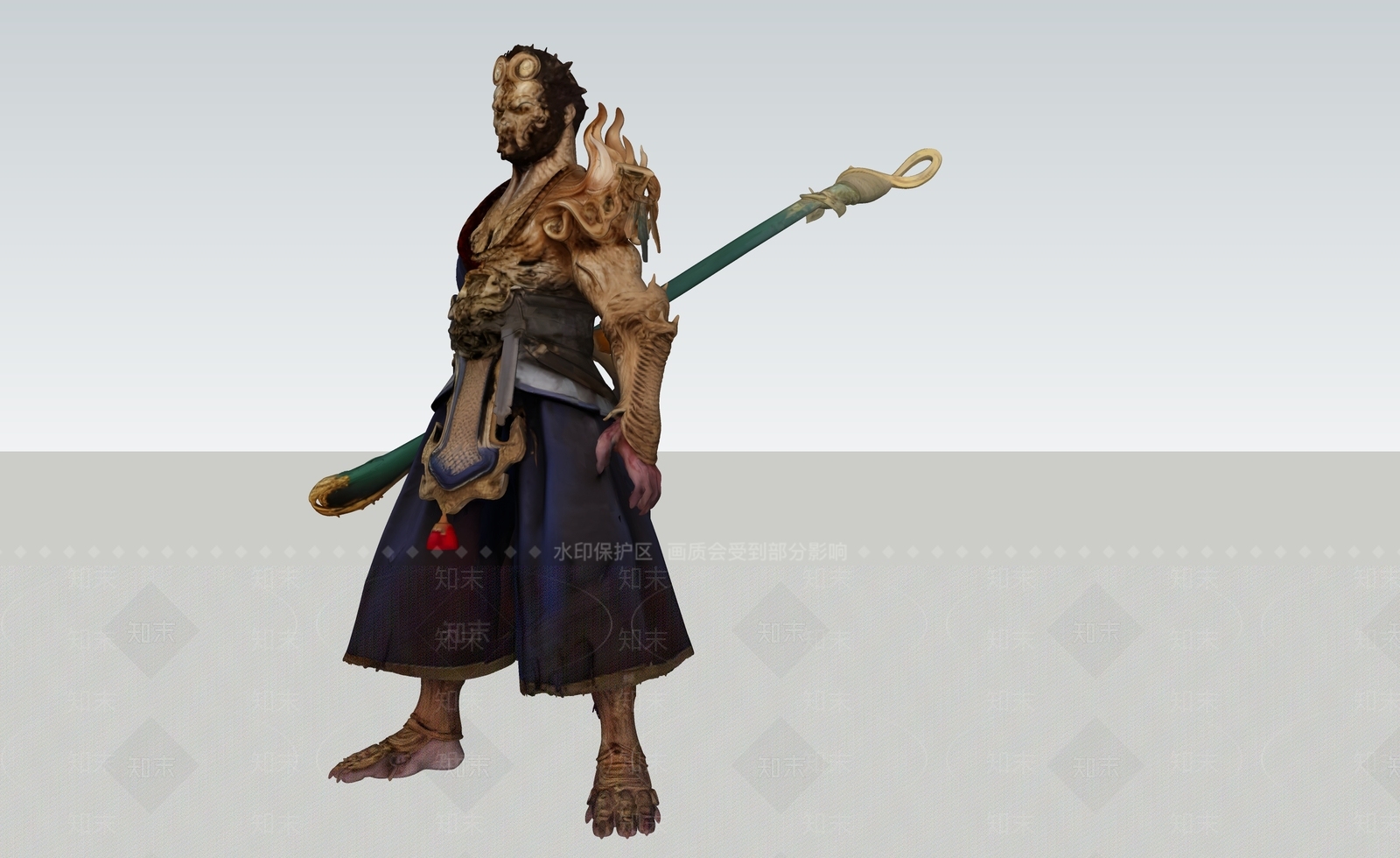 虚拟人物SU模型下载【ID:1204586638】