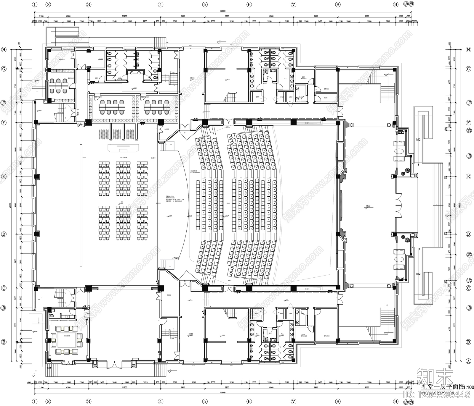 工装平面图施工图下载【ID:1204596448】