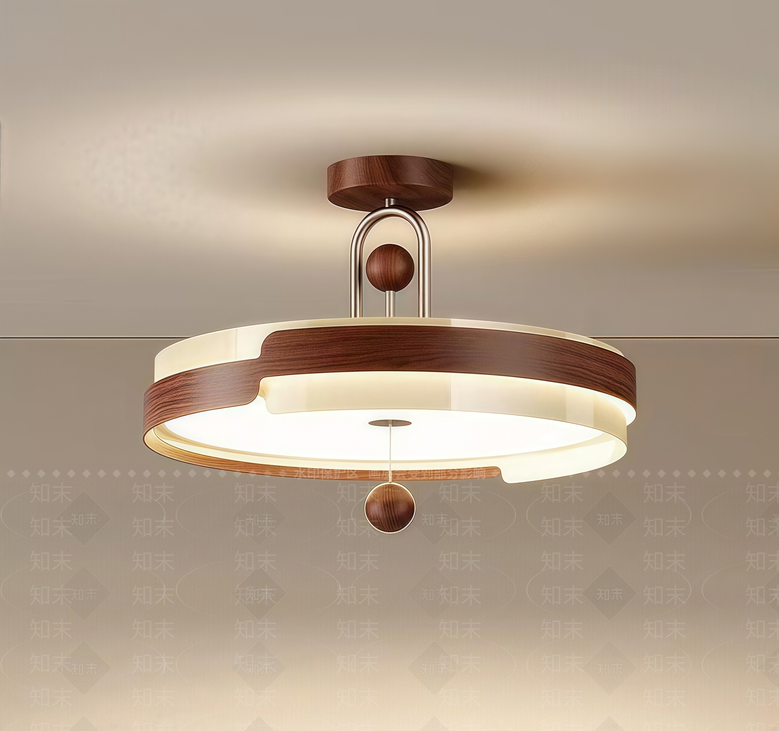 中古现代吊灯3D模型下载【ID:1204601520】