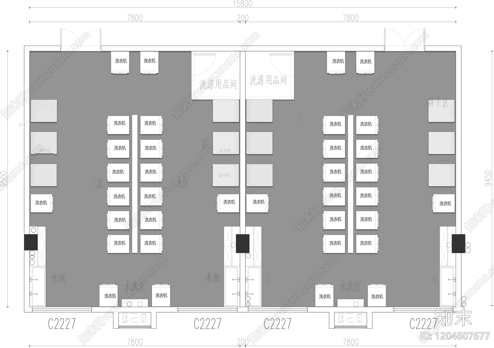 工装平面图施工图下载【ID:1204607677】