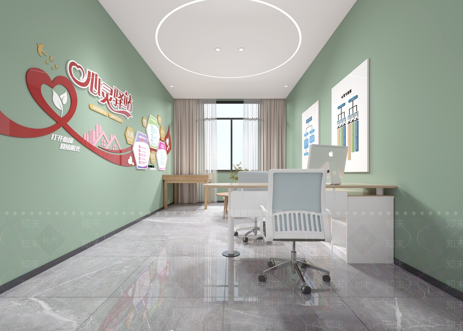 现代服务中心3D模型下载【ID:1204614452】
