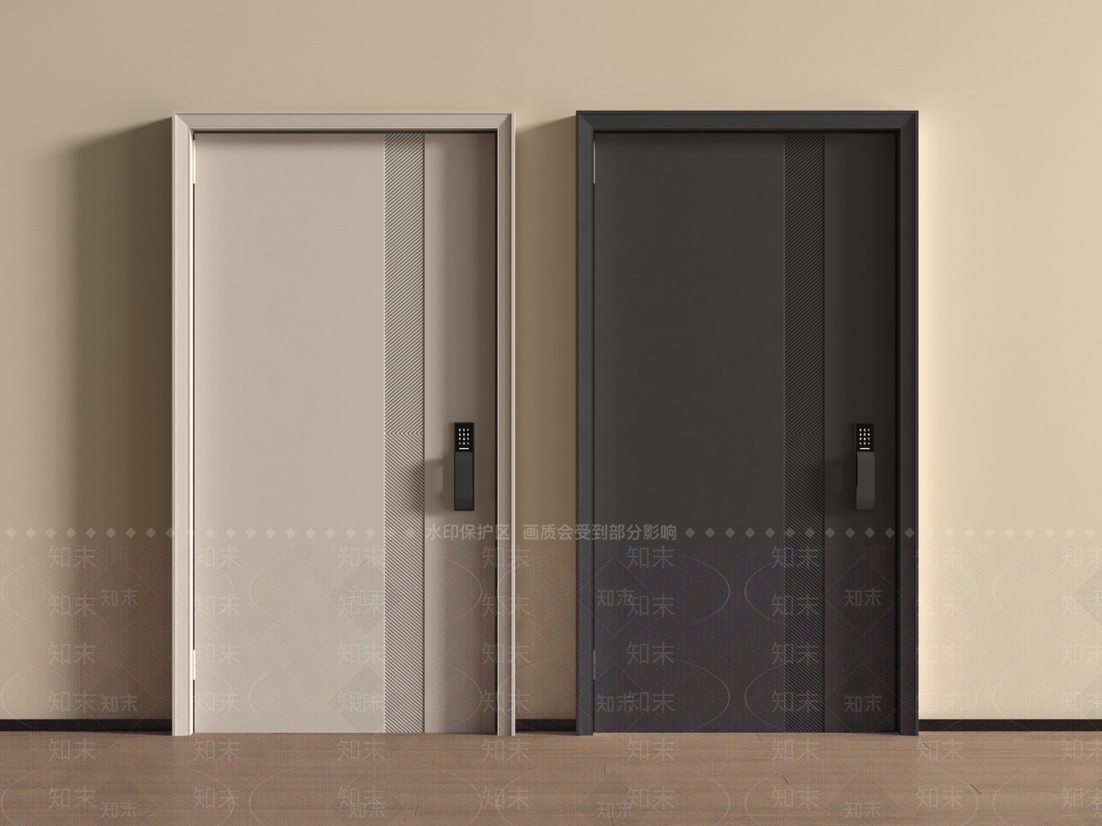 现代单开门SU模型下载【ID:1204608837】