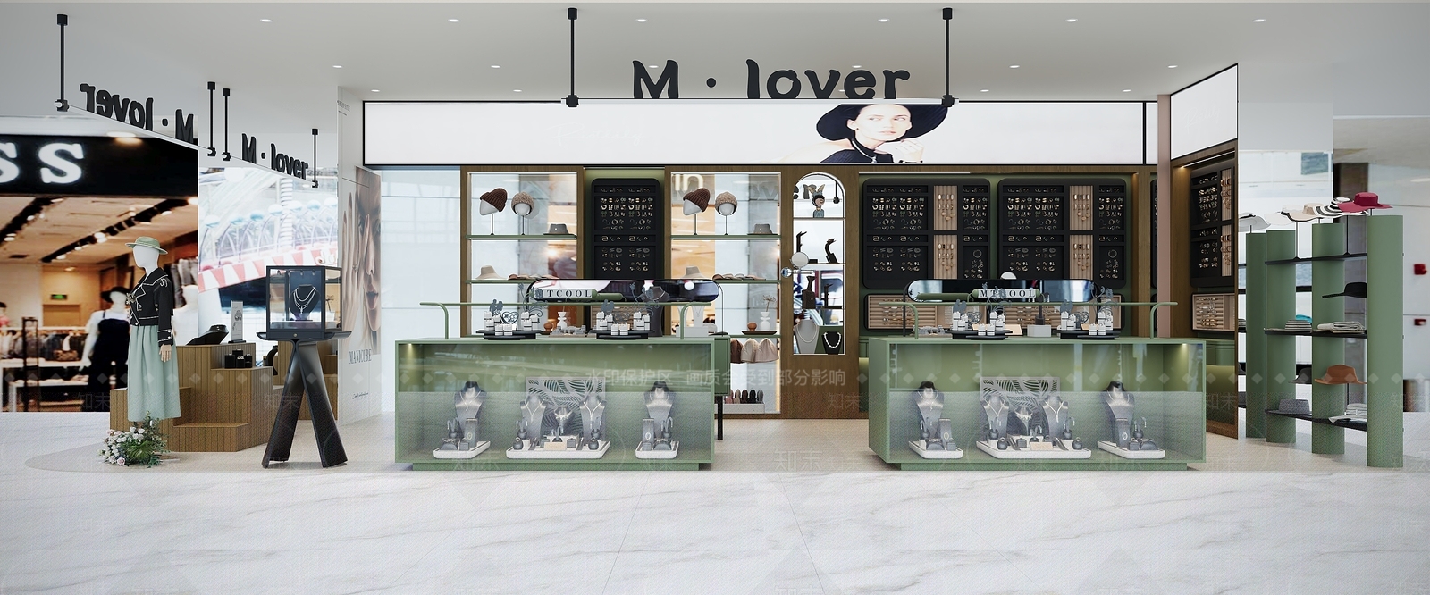 现代其他商业空间3D模型下载【ID:1204615637】