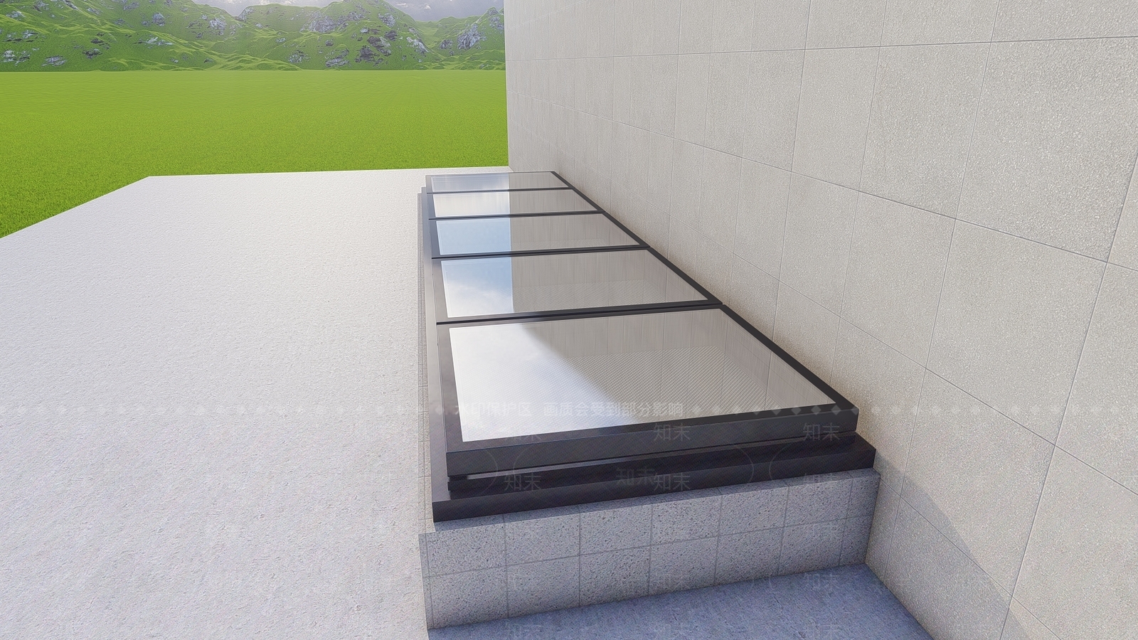 现代天窗SU模型下载【ID:1204617643】