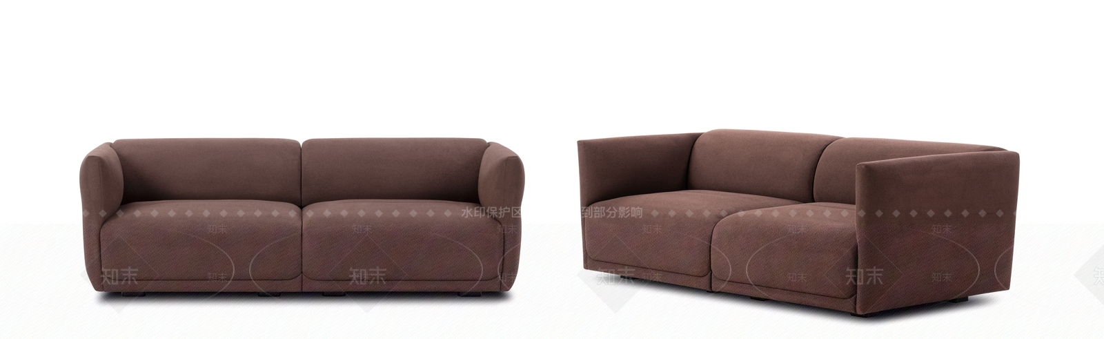 现代中古多人沙发3D模型下载【ID:1204633022】