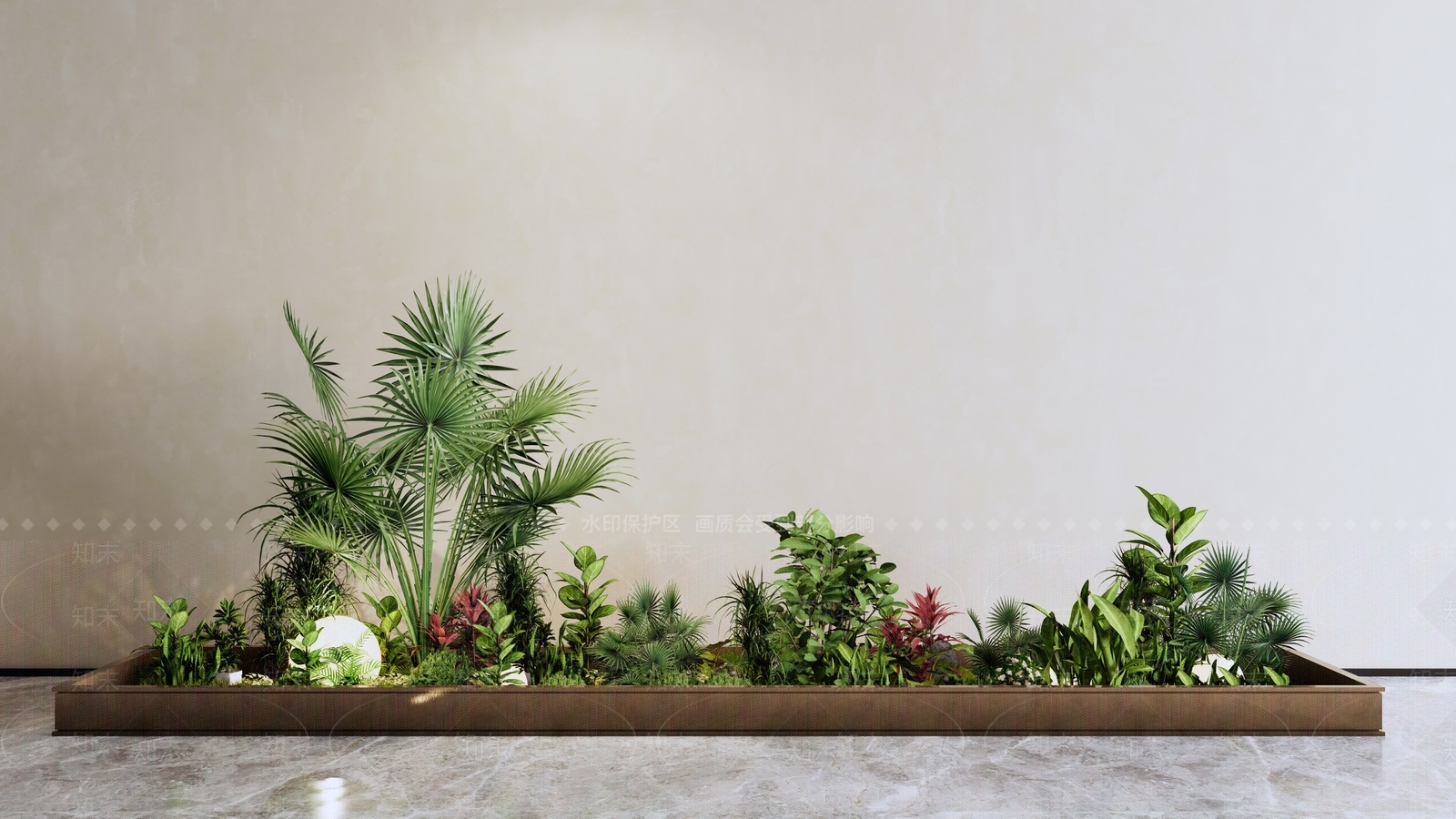 植物组合SU模型下载【ID:1204636396】