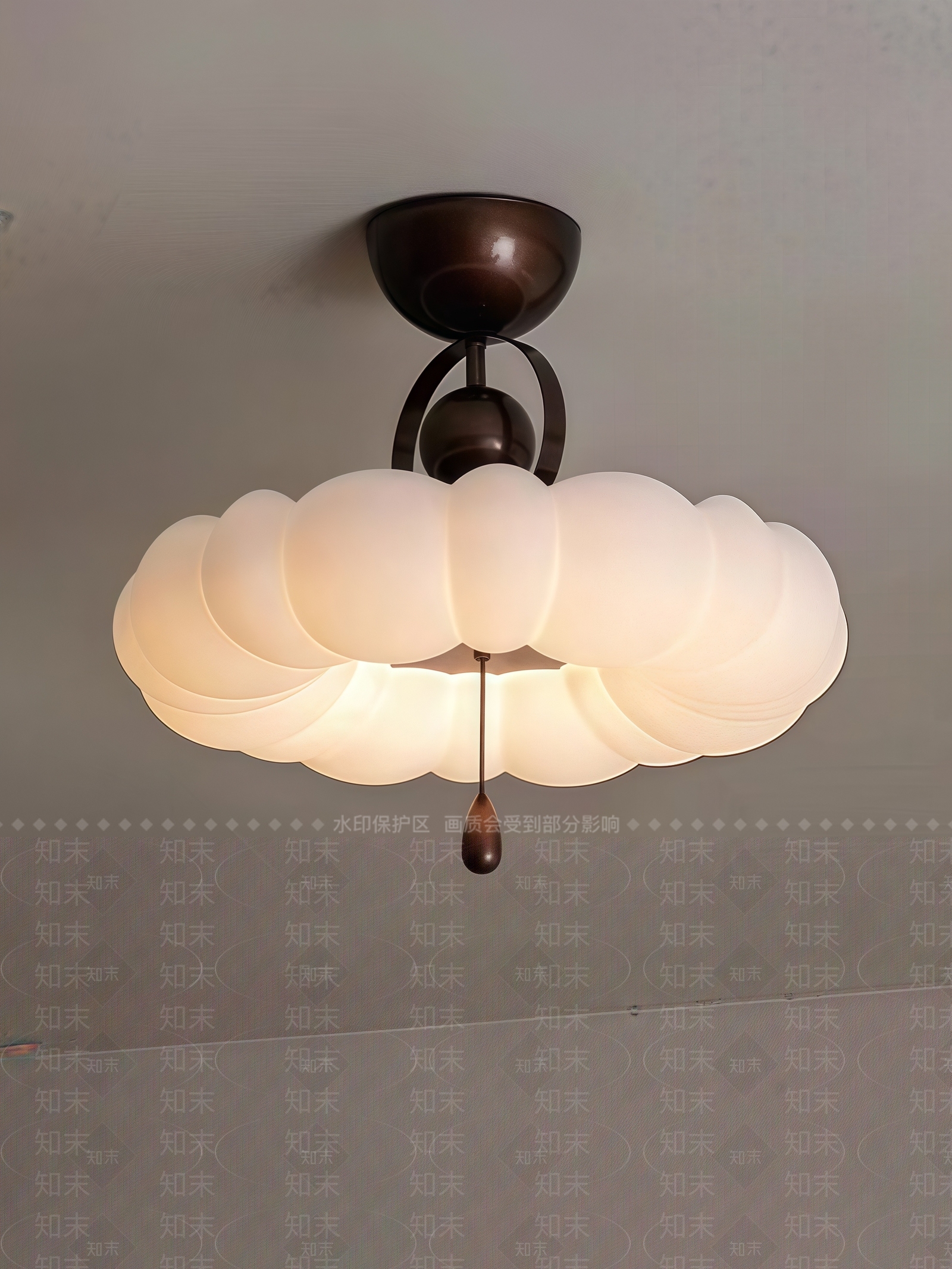 现代中古吊灯SU模型下载【ID:1204637023】