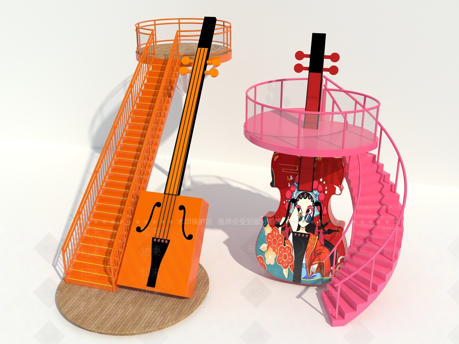 娱乐器材3D模型下载【ID:1204637398】