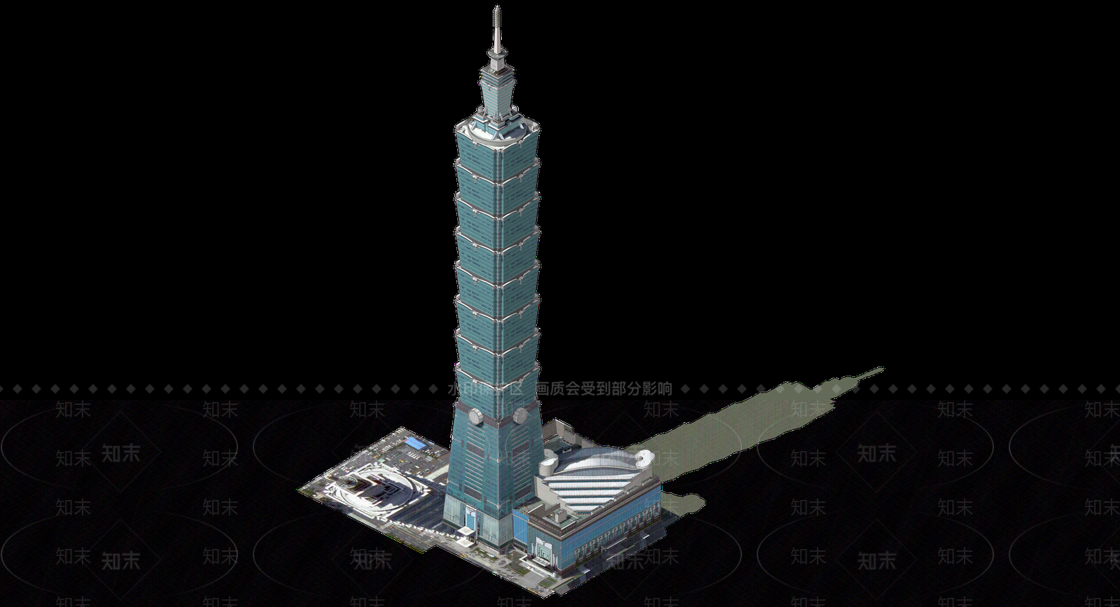 现代商务中心SU模型下载【ID:1204640562】