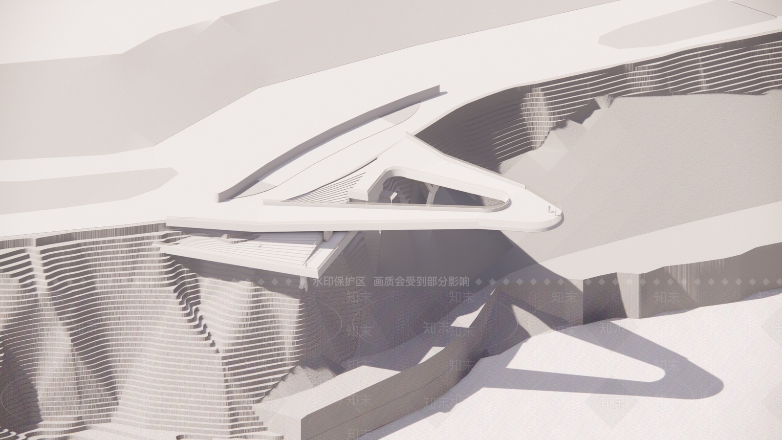 现代简约其他公共建筑SU模型下载【ID:1204641551】
