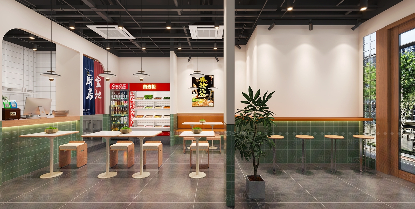 复古其他餐饮空间3D模型下载【ID:1204644558】