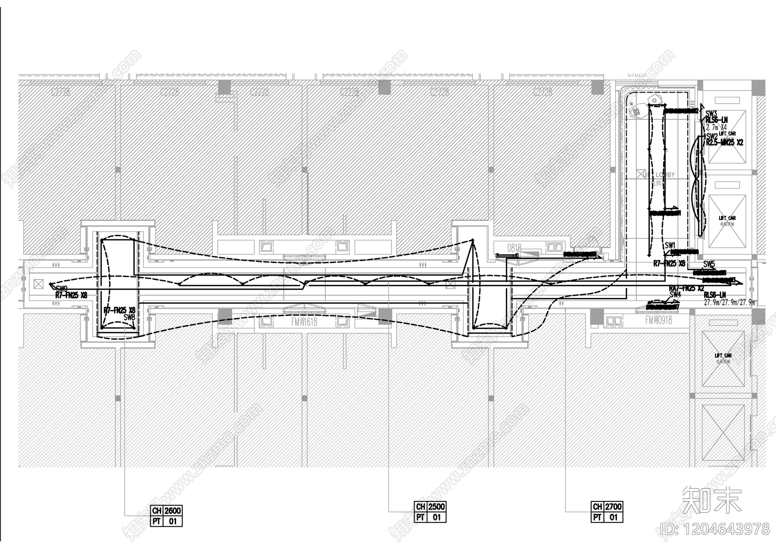疏散照明系统施工图下载【ID:1204643978】