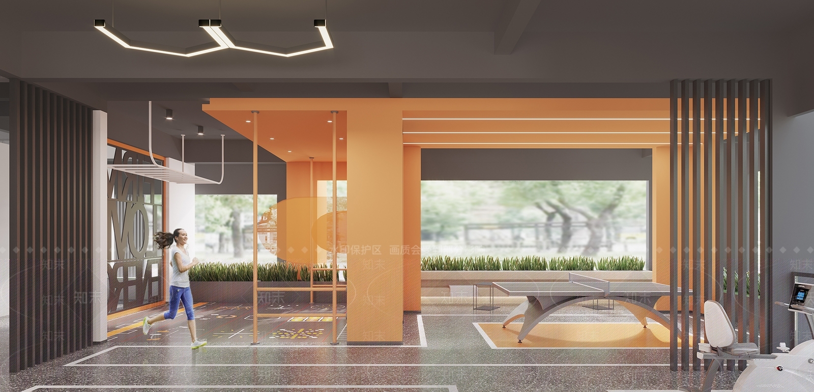 现代其他娱乐空间3D模型下载【ID:1204655023】