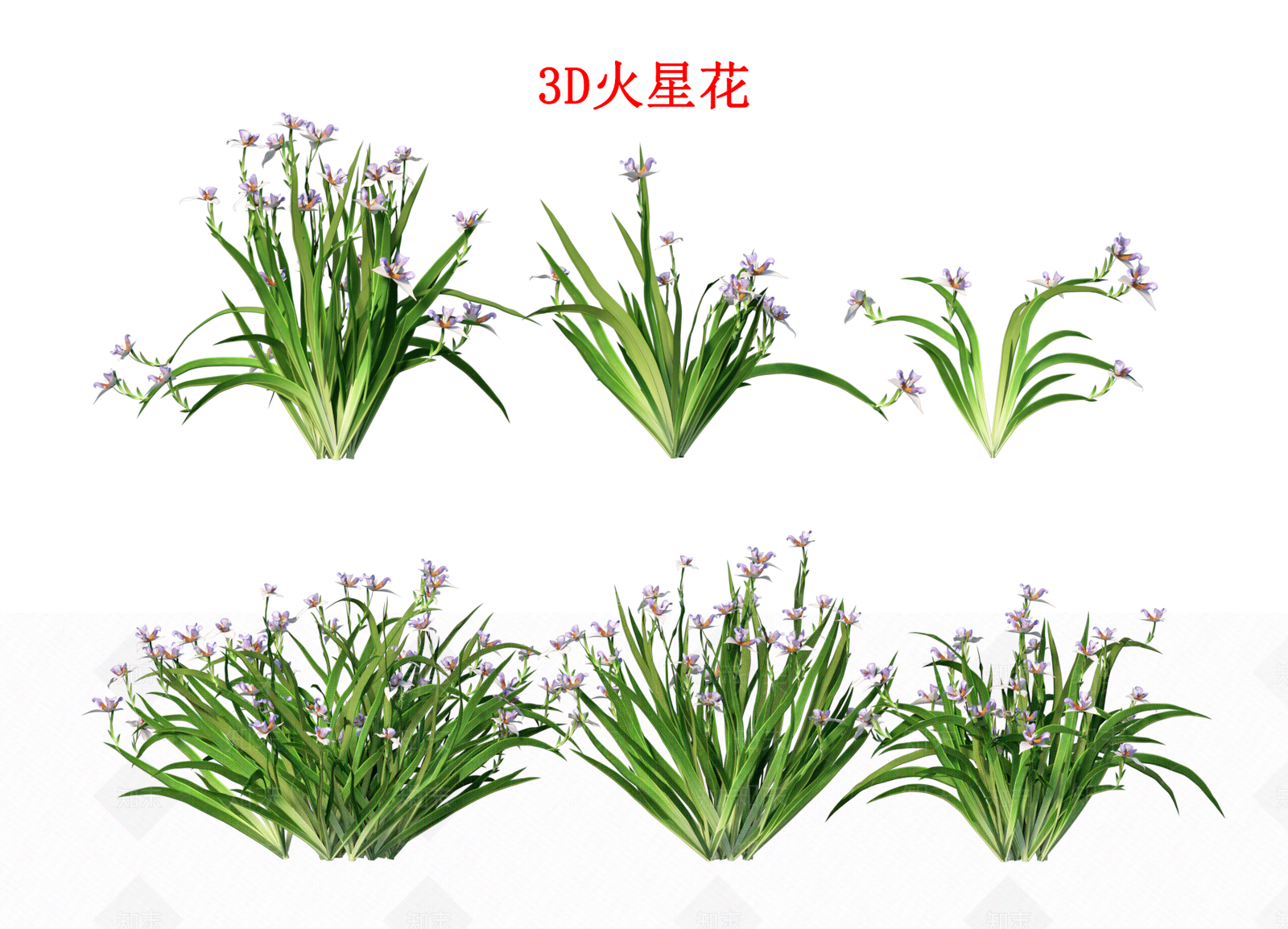 花草SU模型下载【ID:1204659744】