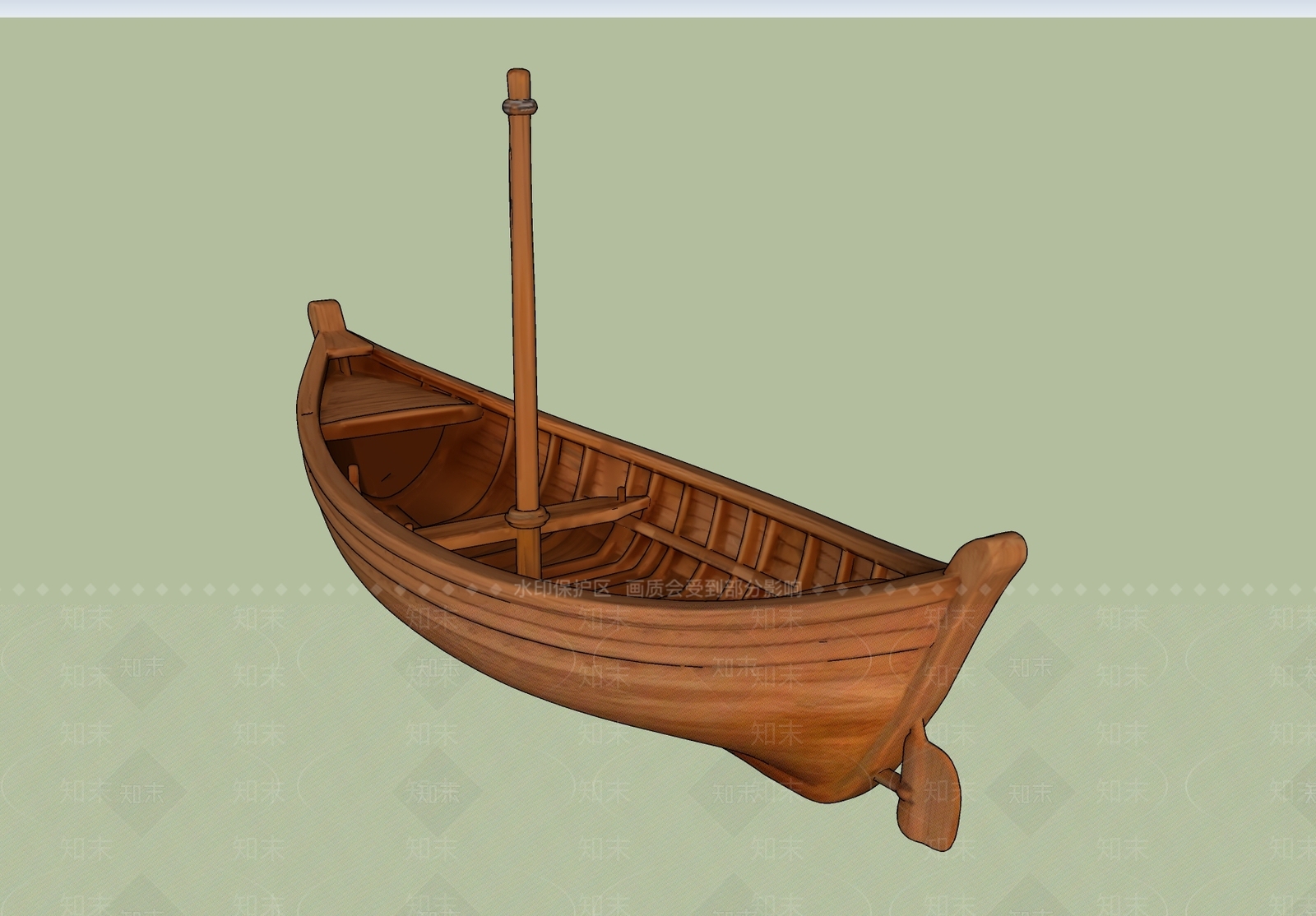 船SU模型下载【ID:1204671846】