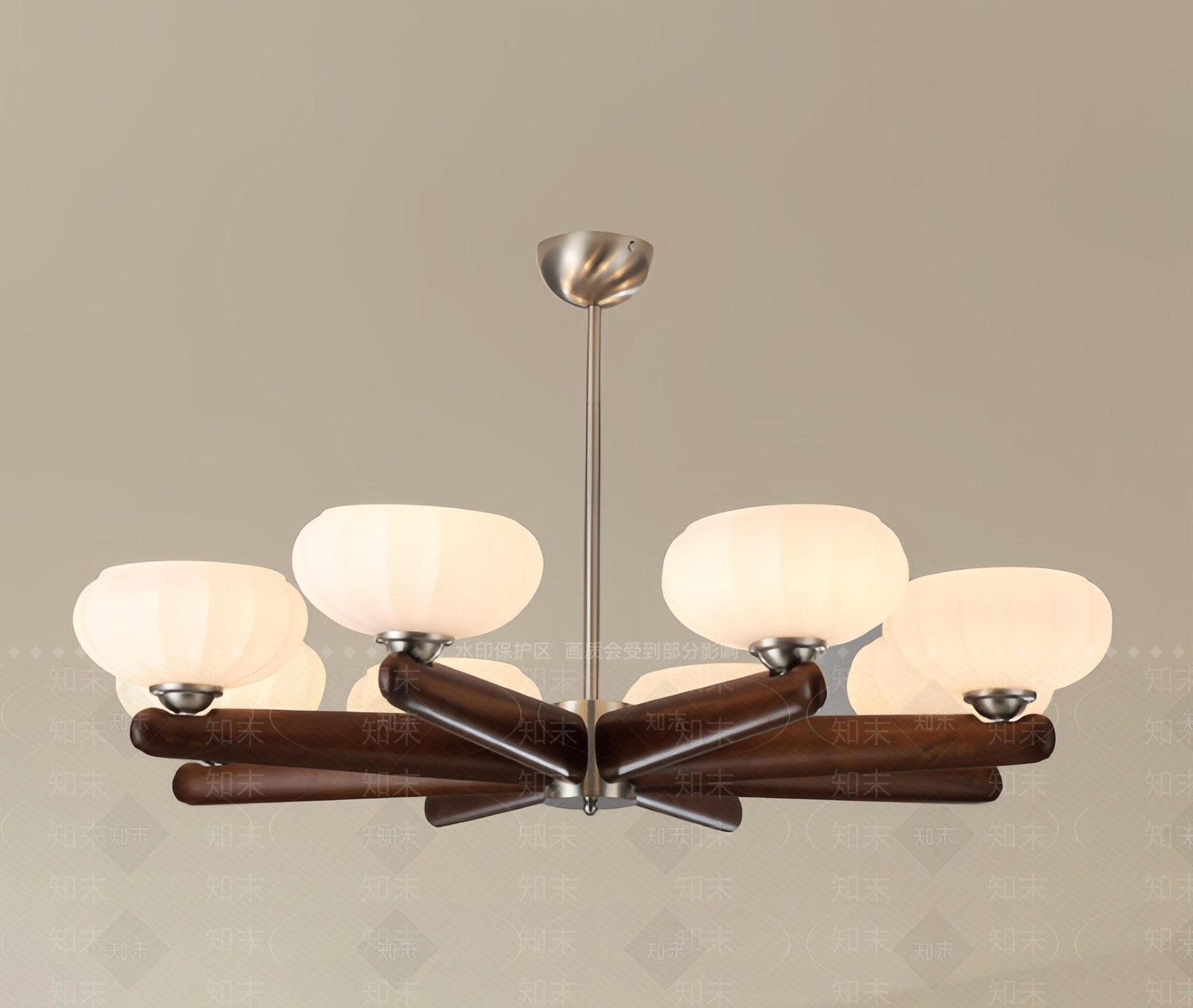 吊灯3D模型下载【ID:1204673741】