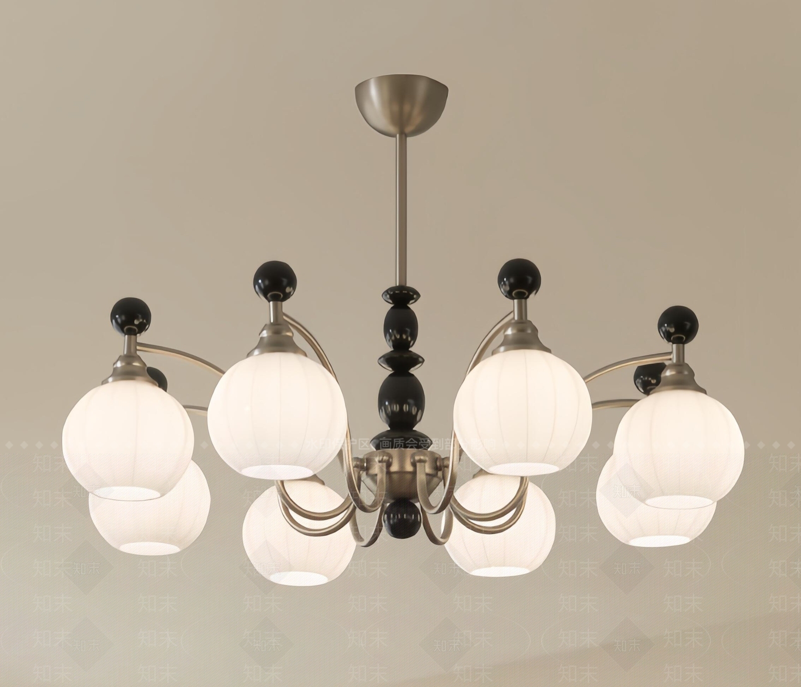 吊灯3D模型下载【ID:1204673712】