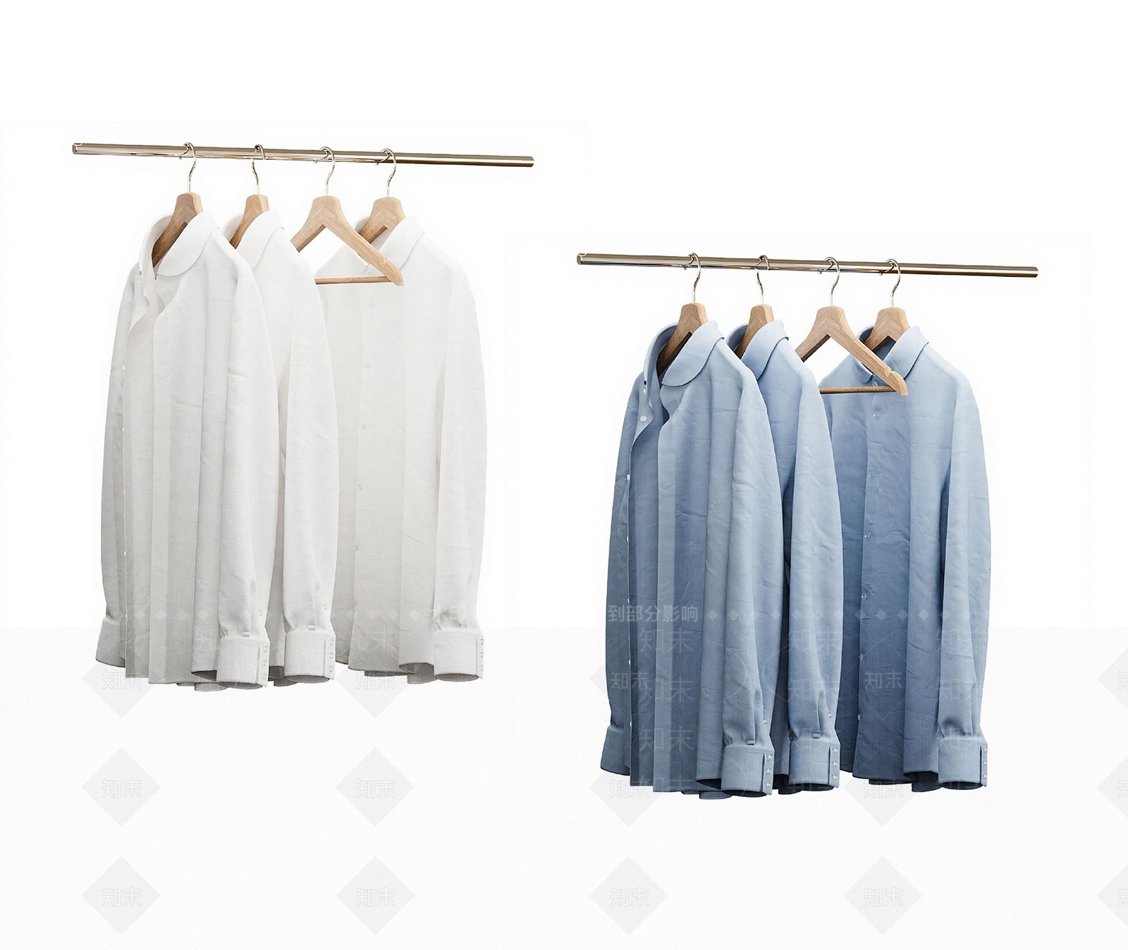 衣服SU模型下载【ID:1204681578】