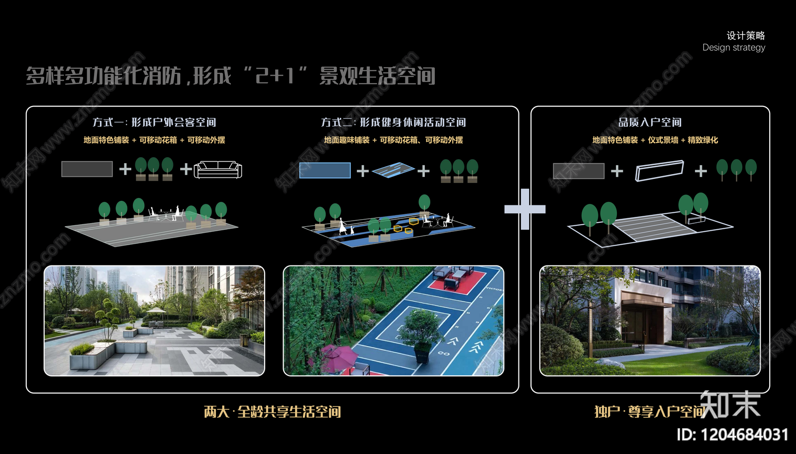 现代小区景观下载【ID:1204684031】