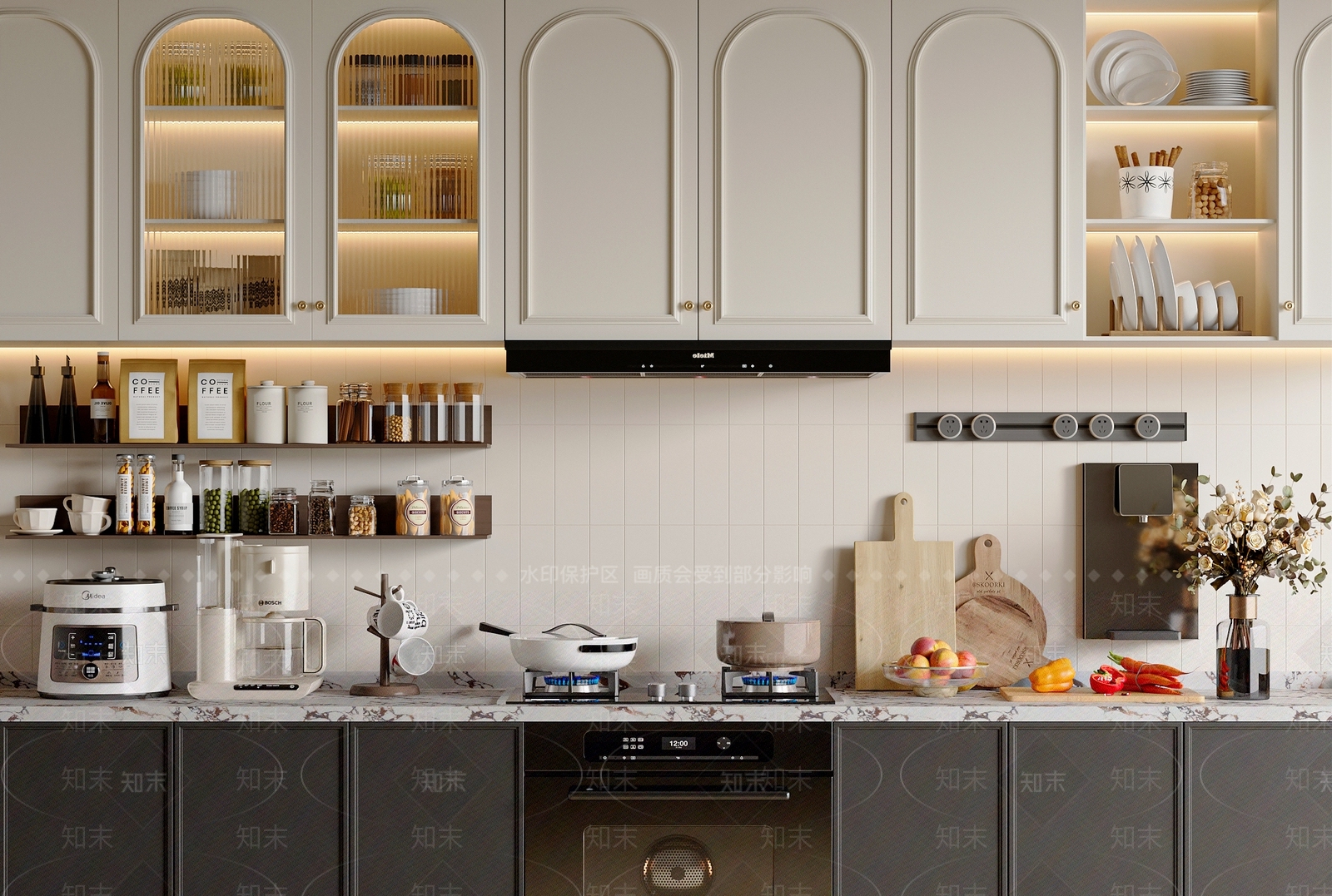 厨房用品3D模型下载【ID:1204683056】