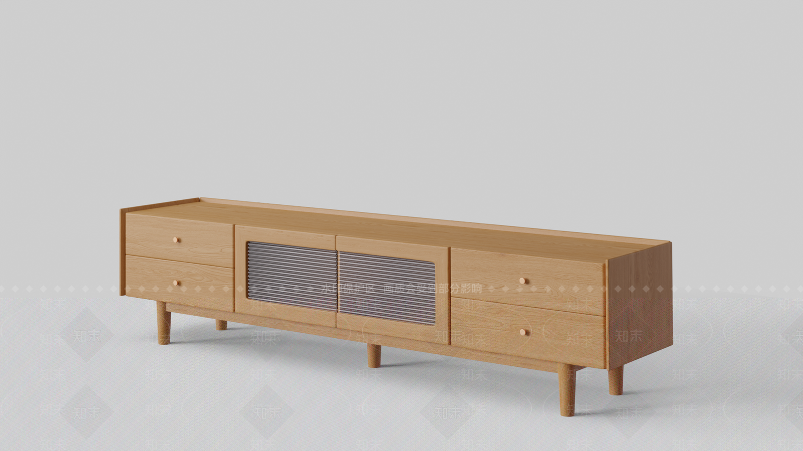 现代欧式电视柜3D模型下载【ID:1204686225】