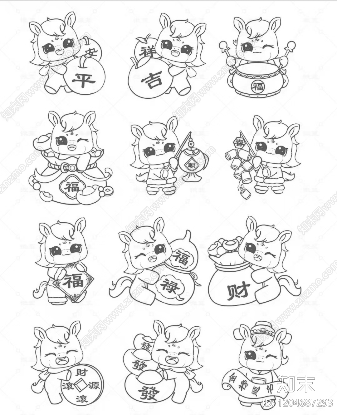 现代动物施工图下载【ID:1204687293】