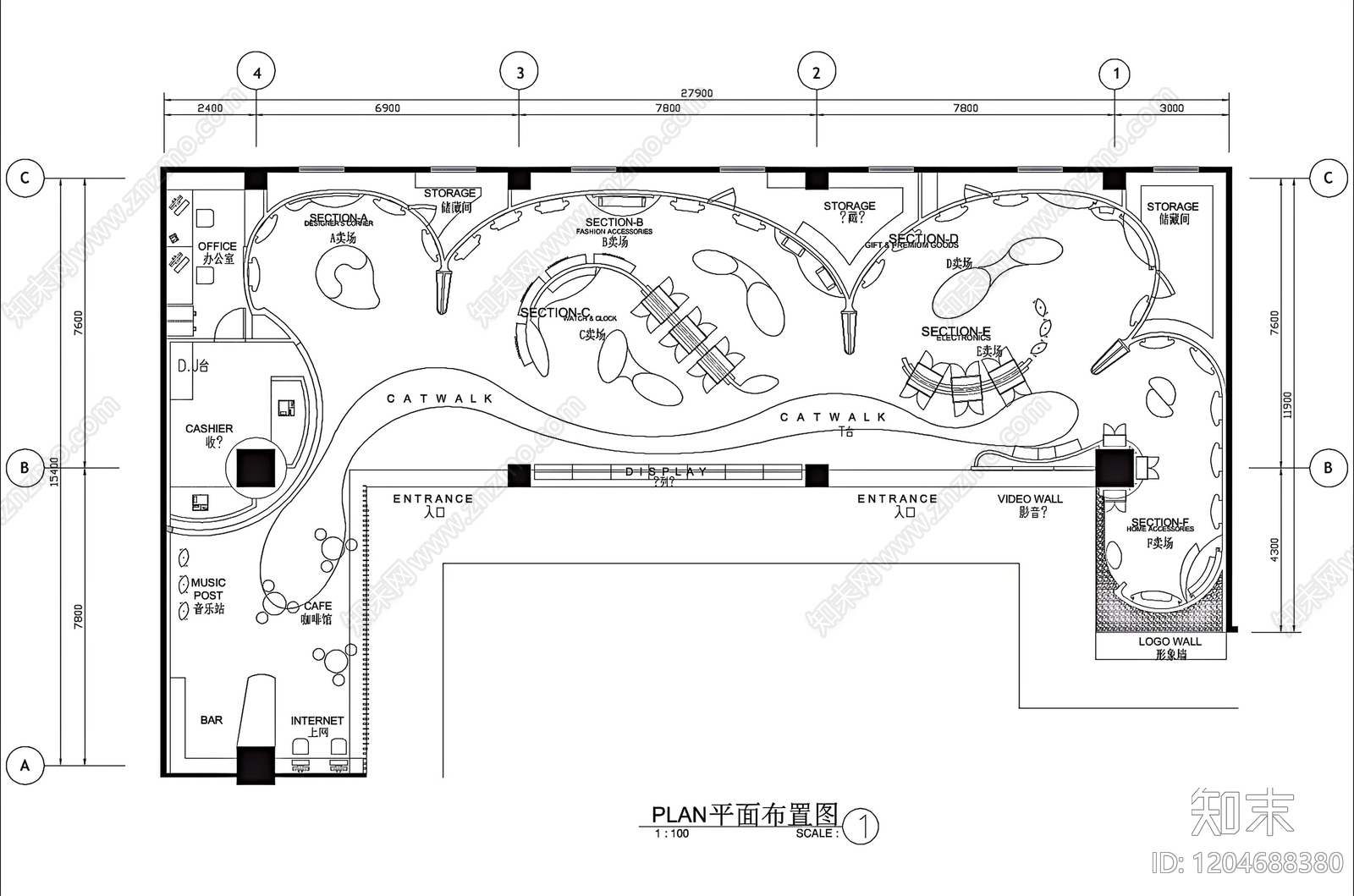 其他展厅施工图下载【ID:1204688380】