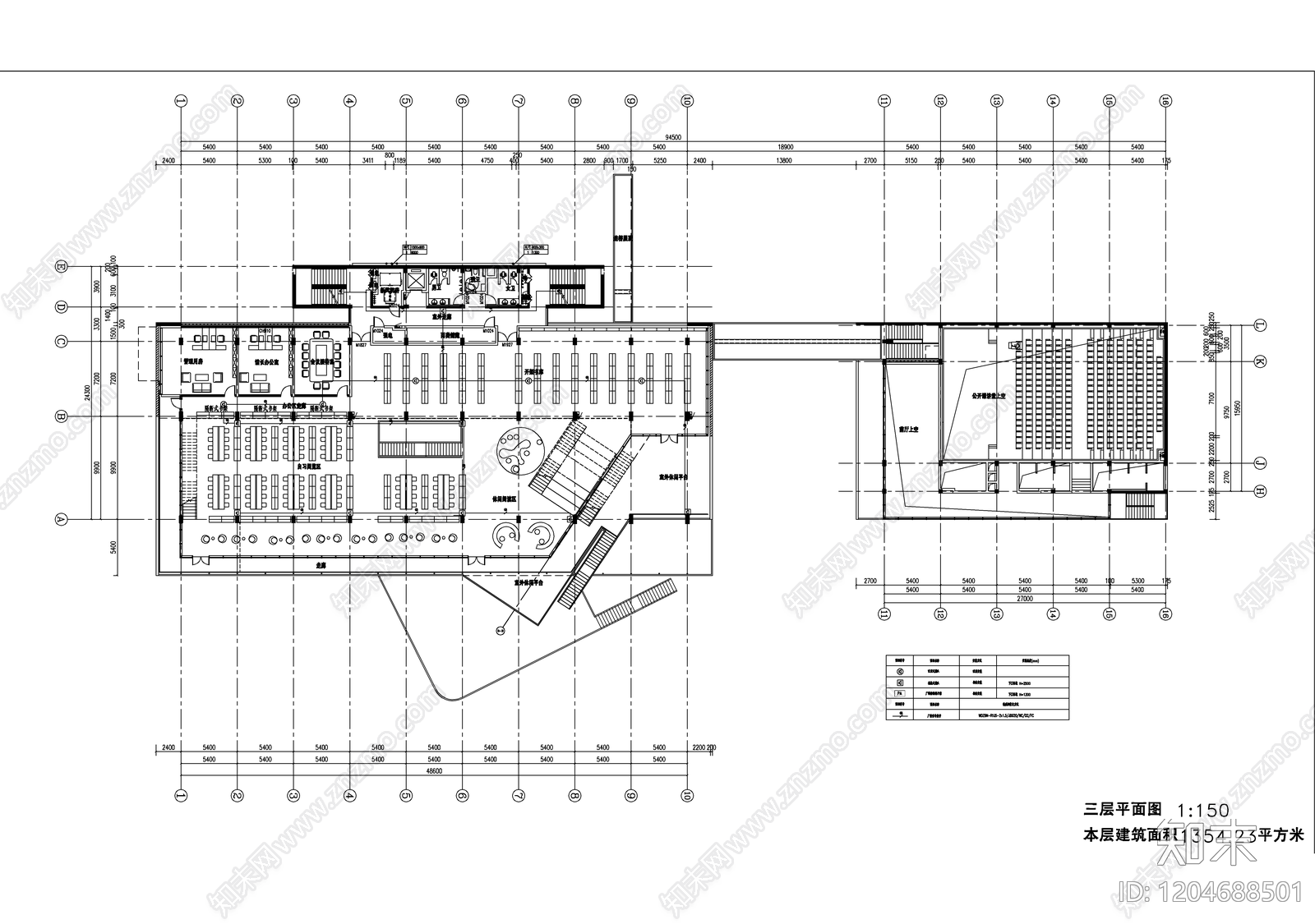 通信网络系统cad施工图下载【ID:1204688501】
