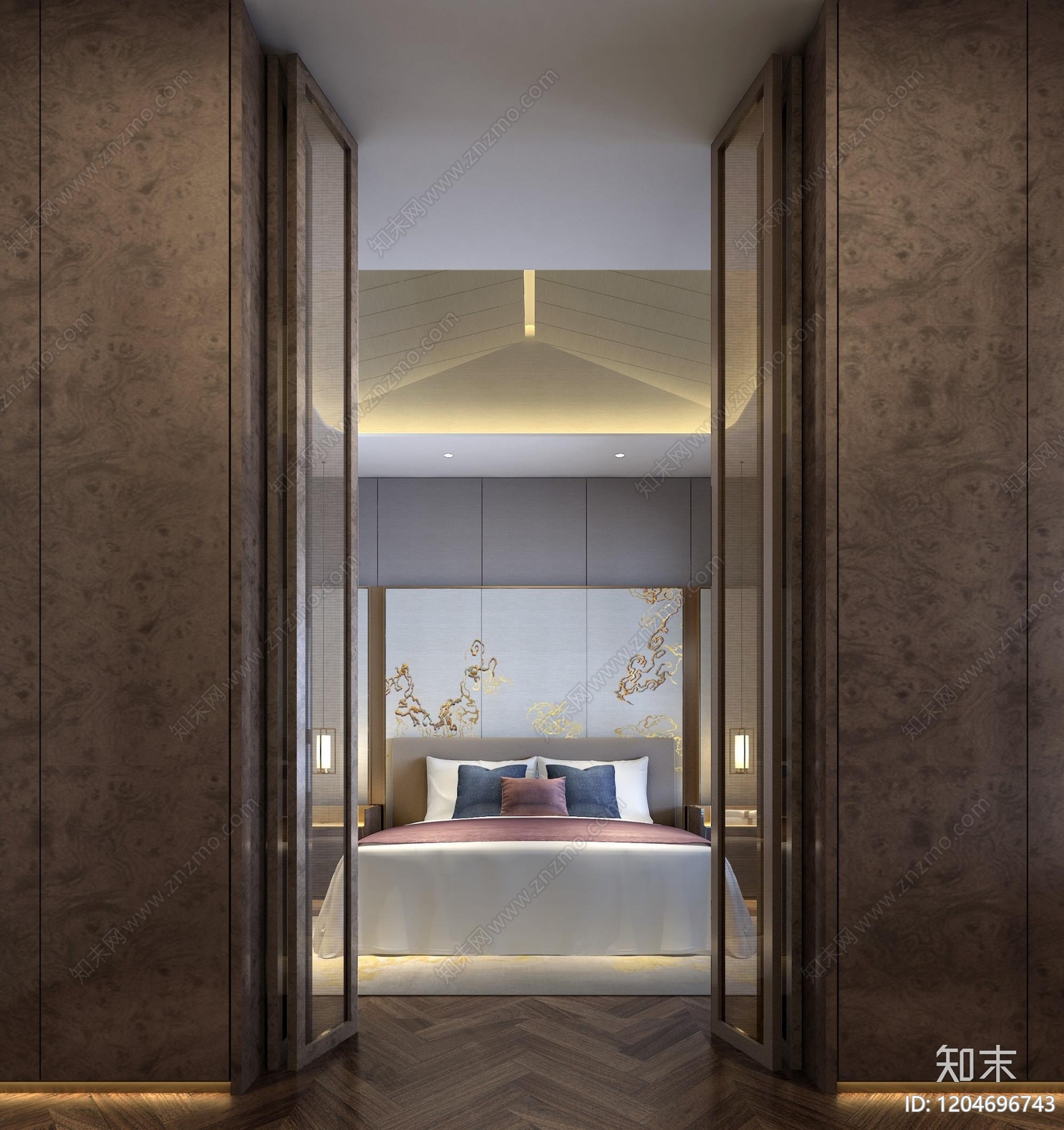 新中式样板间下载【ID:1204696743】