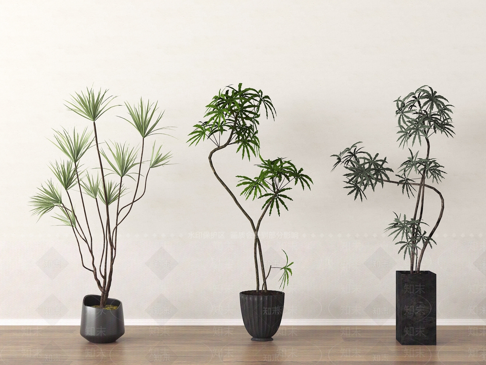 盆栽SU模型下载【ID:1204697611】