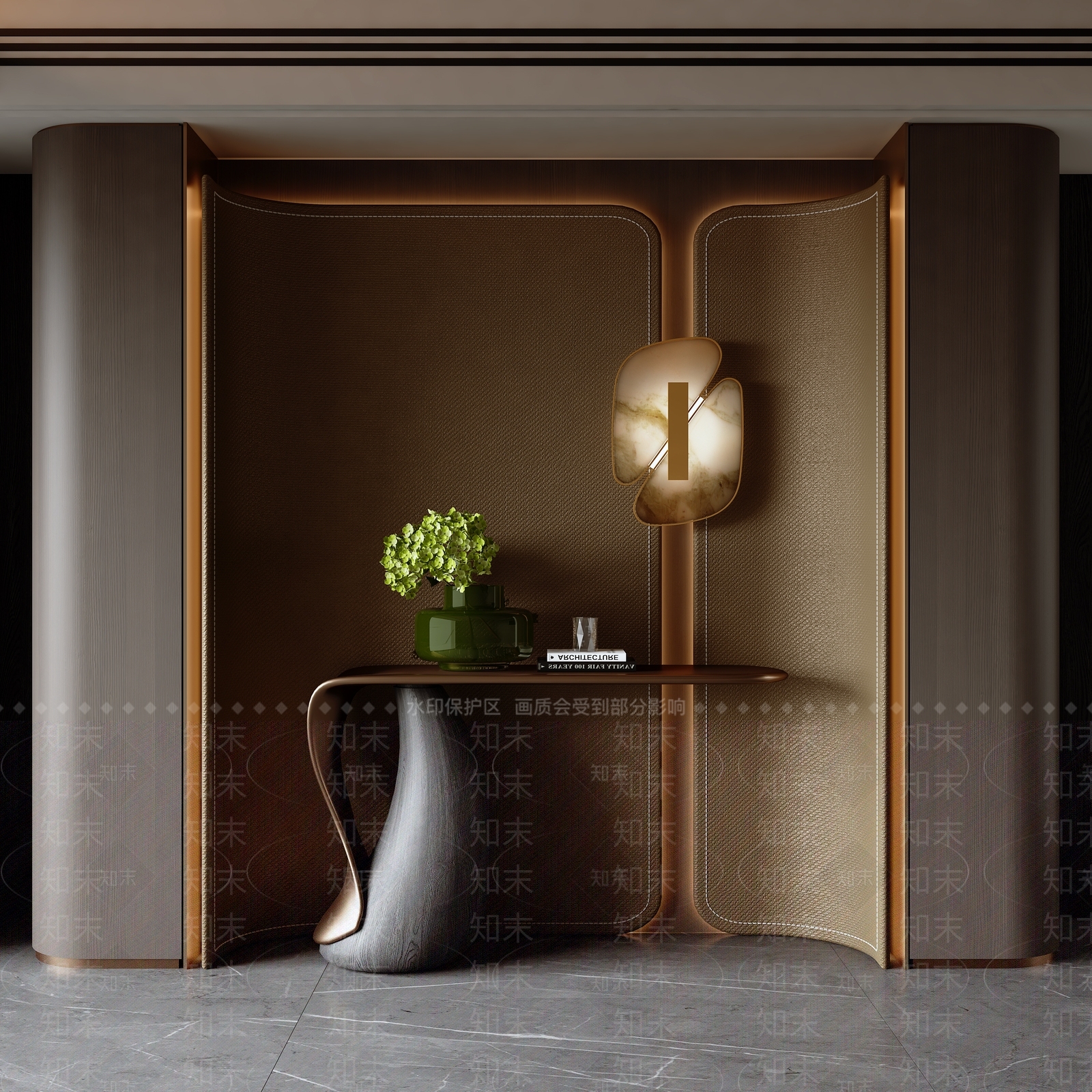 意式玄关3D模型下载【ID:1204699984】