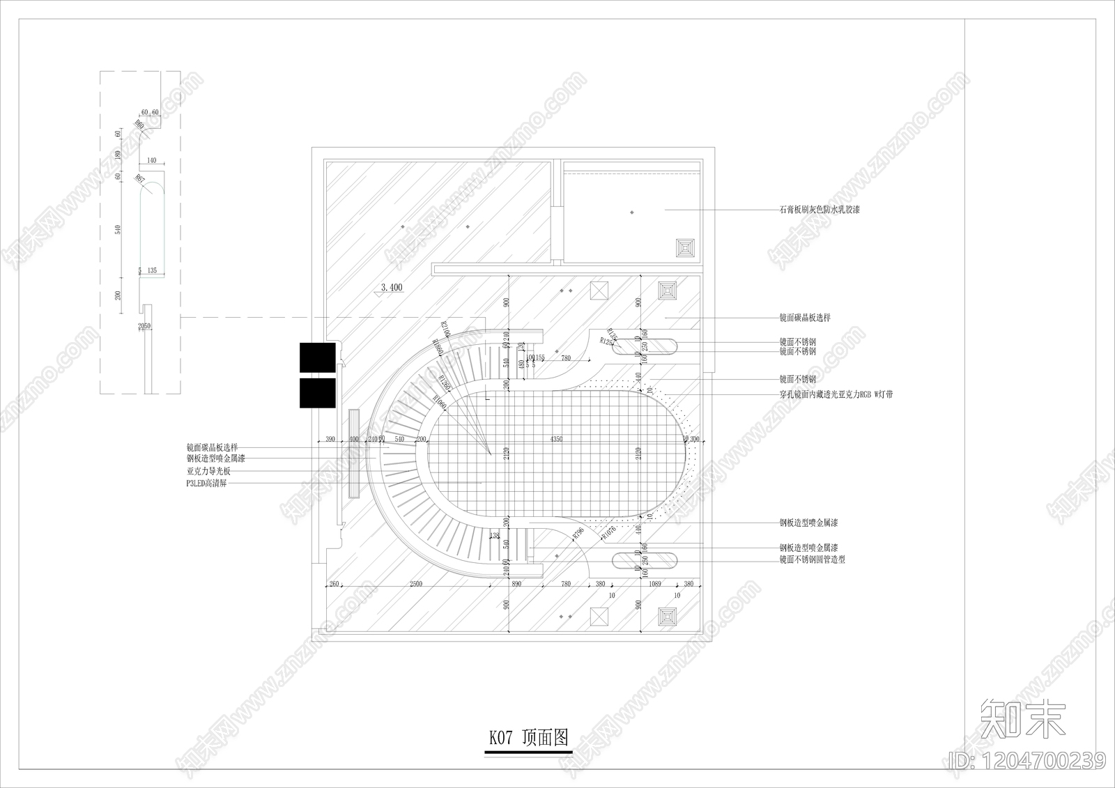 现代KTVcad施工图下载【ID:1204700239】