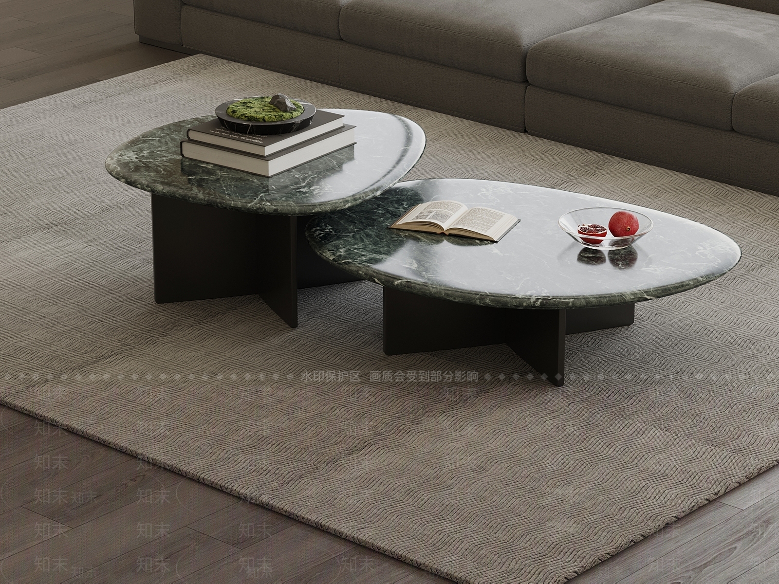 意式茶几3D模型下载【ID:1204716079】