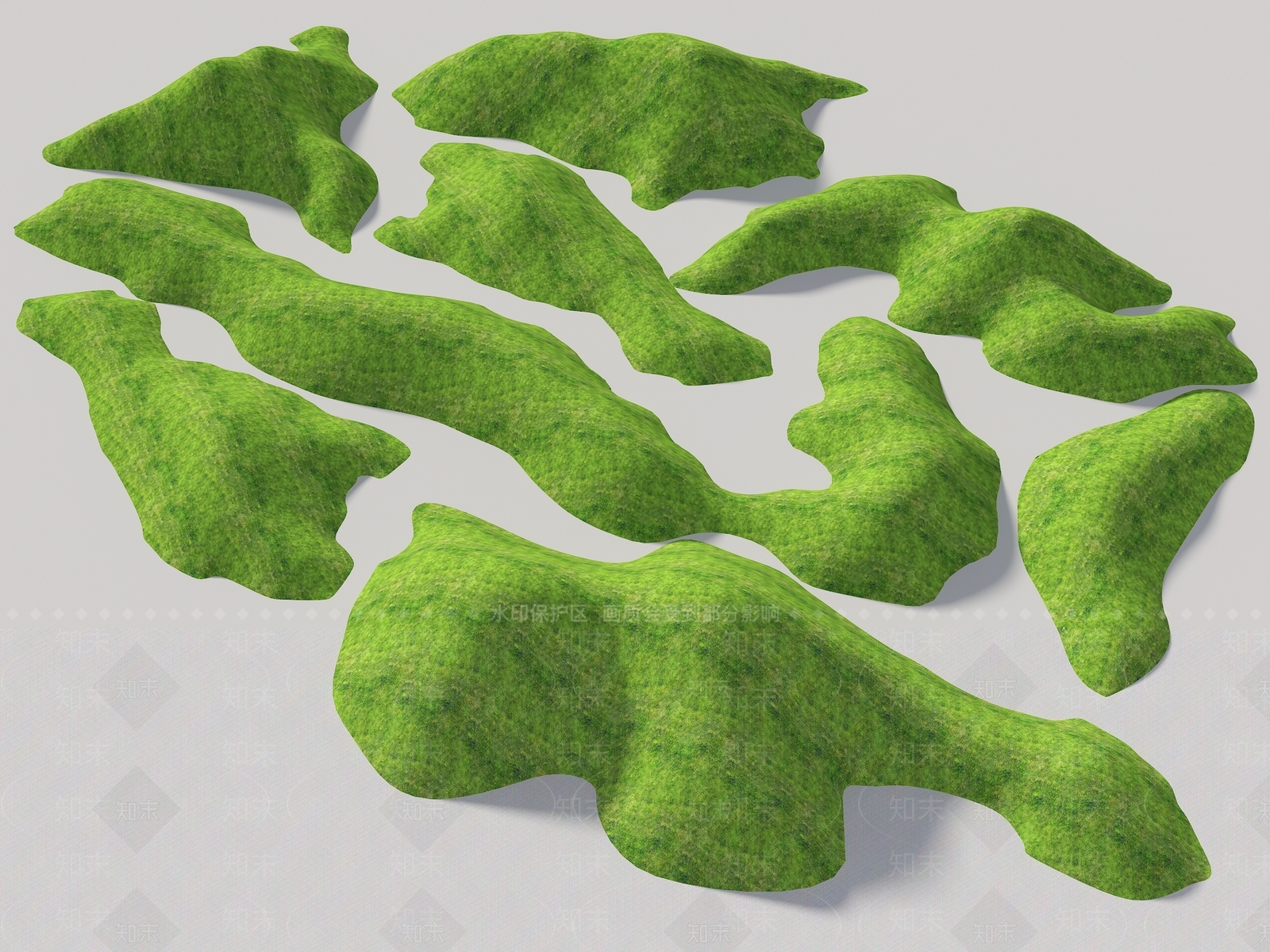 现代微地形3D模型下载【ID:1204718231】