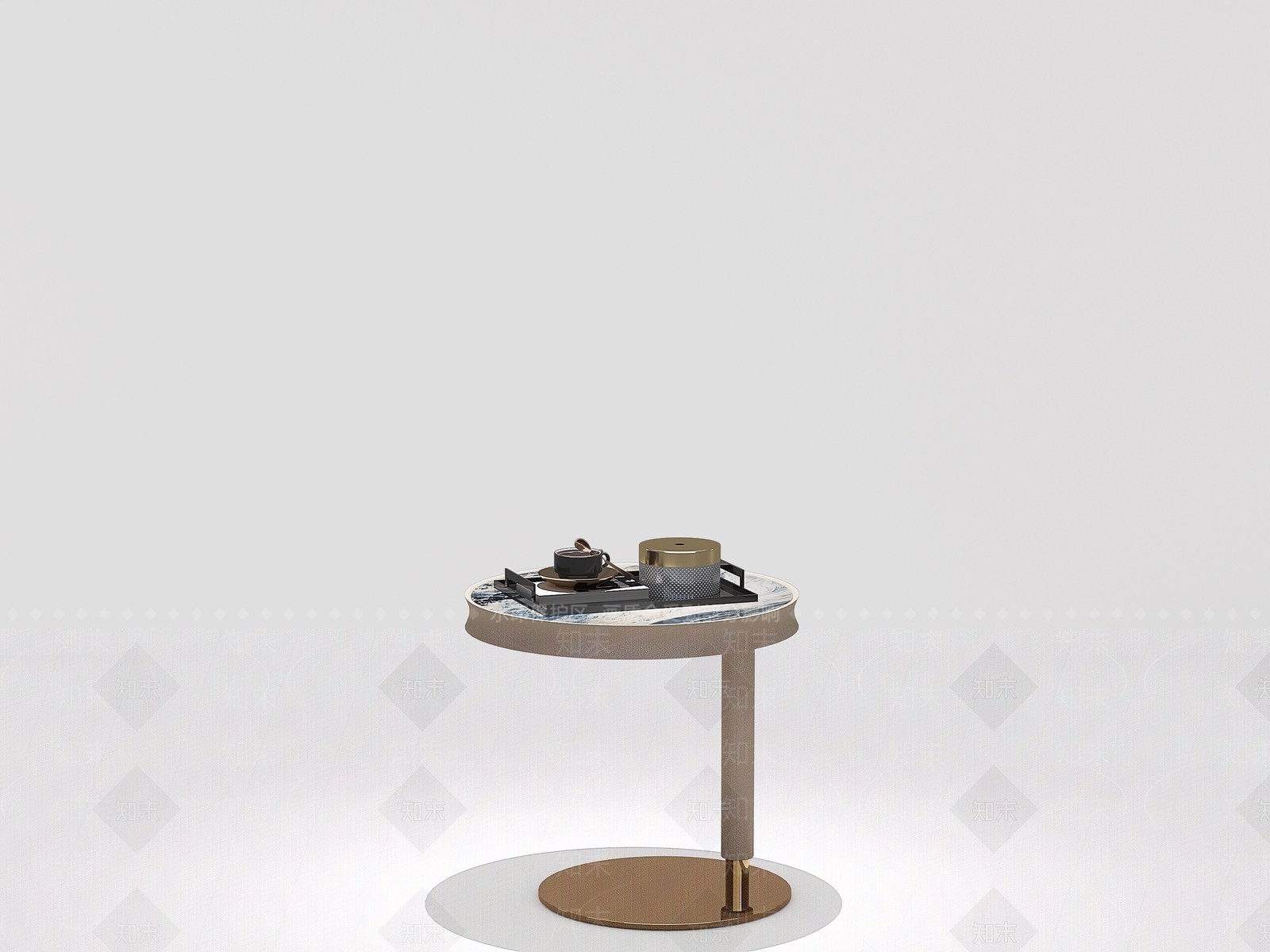 现代轻奢边几3D模型下载【ID:1204721222】